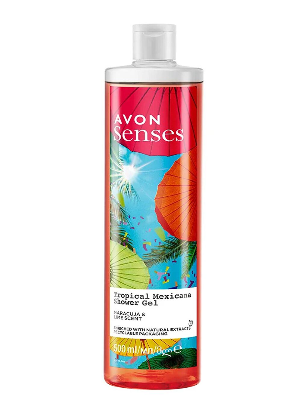 AVON Tropical Mexicana Çarkıfelek ve Limon Kokulu Duş Jeli 500 Ml.