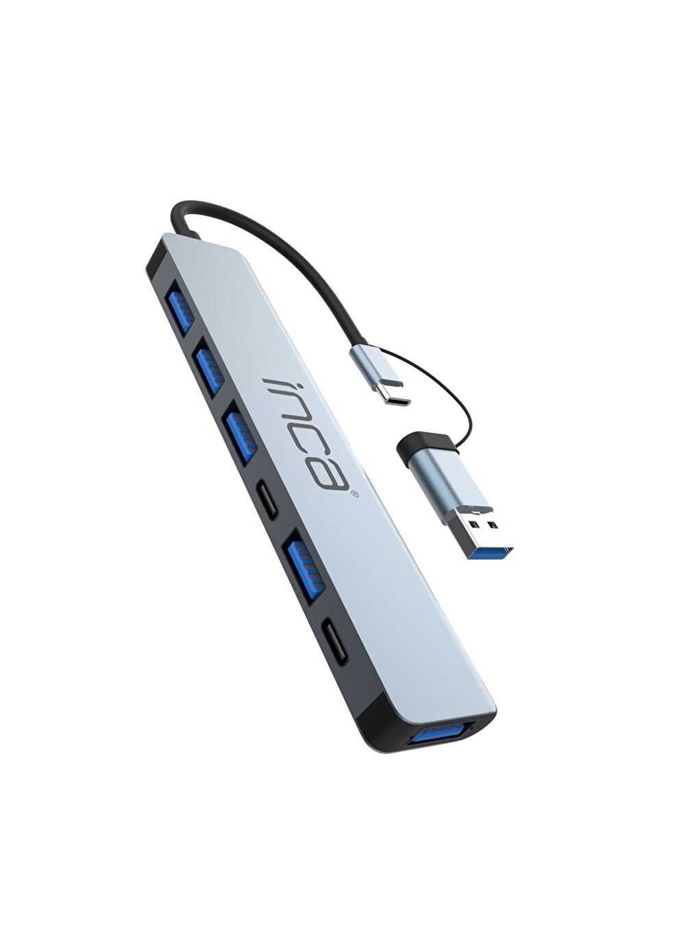 IUTP-7T USB 3.0 + 4x USB 2.0 100W Çoklayıcı Çevirici-2
