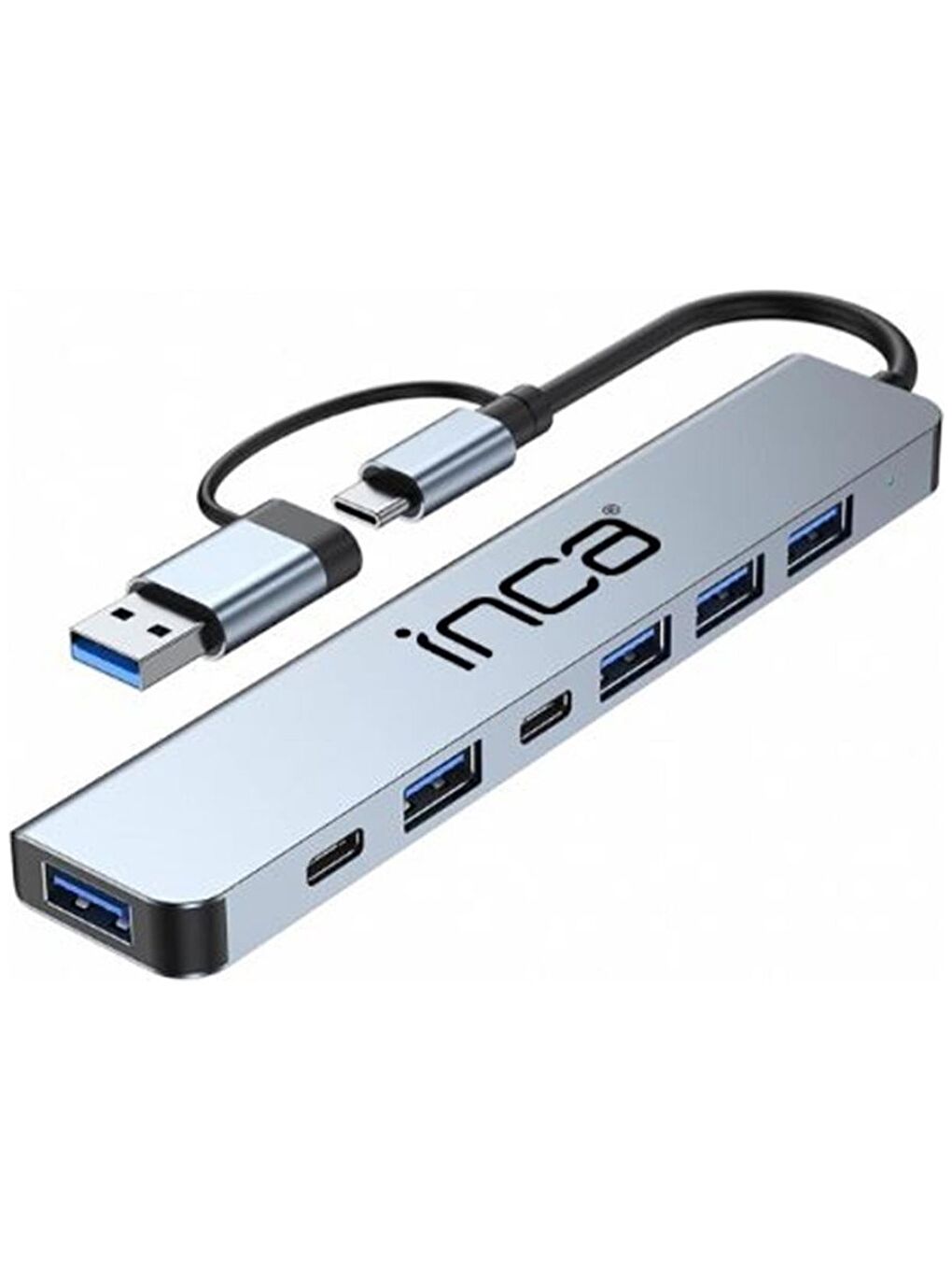 IUTP-7T USB 3.0 + 4x USB 2.0 100W Çoklayıcı Çevirici-3