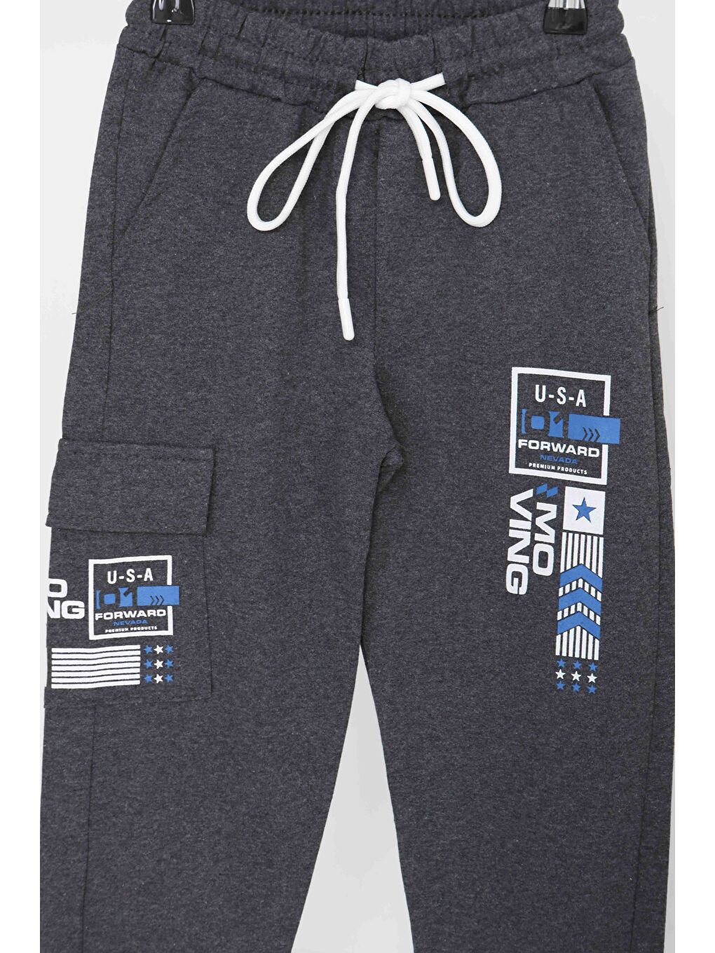 Erkek Çocuk Antrasit Eşofman Altı - 27382-1