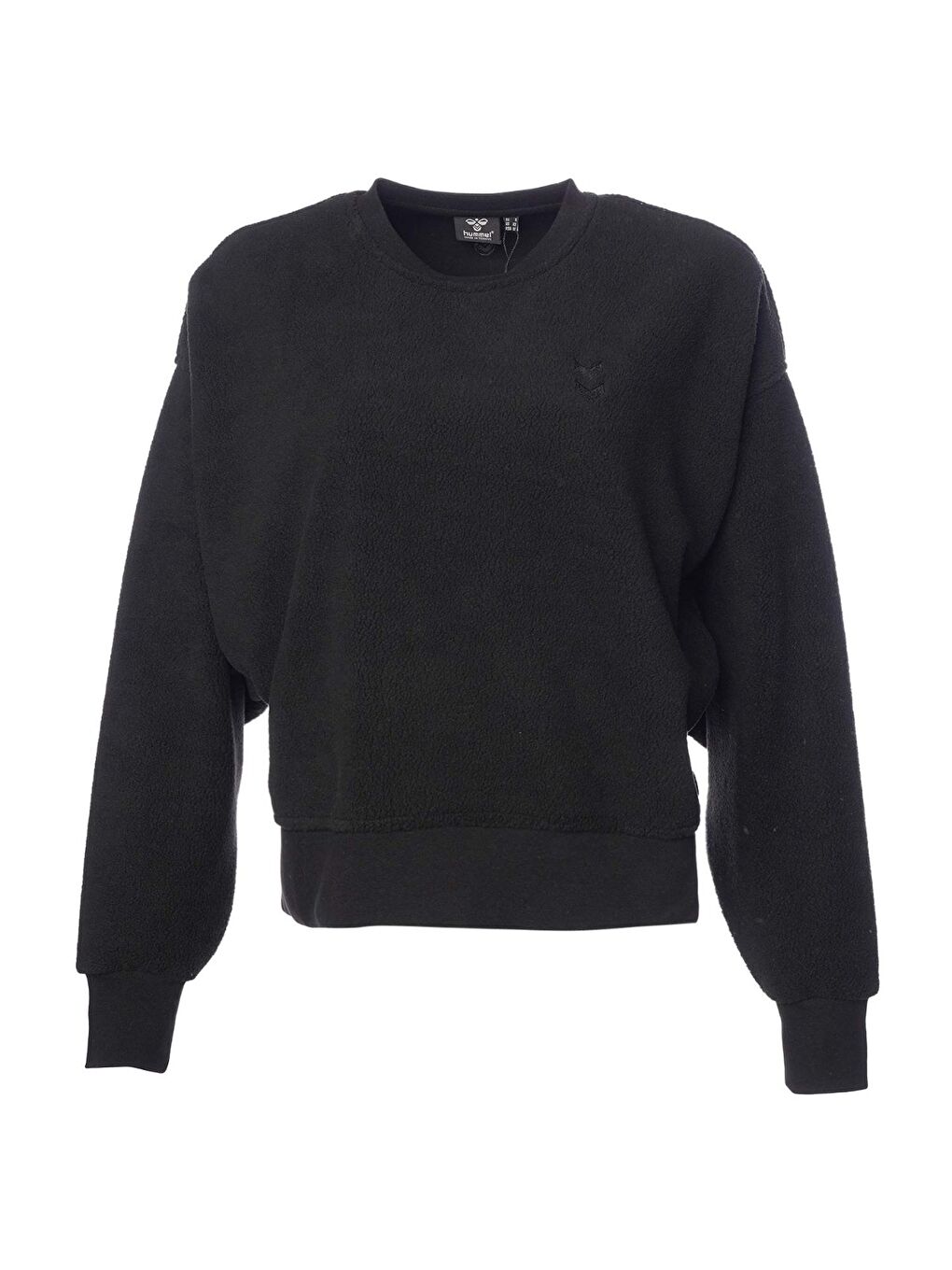 Hummel Kadın Siyah Yuvarlak Yaka Sweatshirt - 1