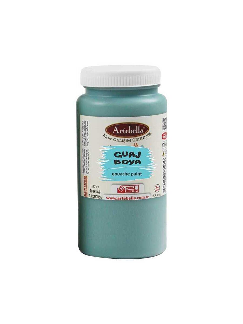 Artebella Guaj Boya Turkuaz 500ml