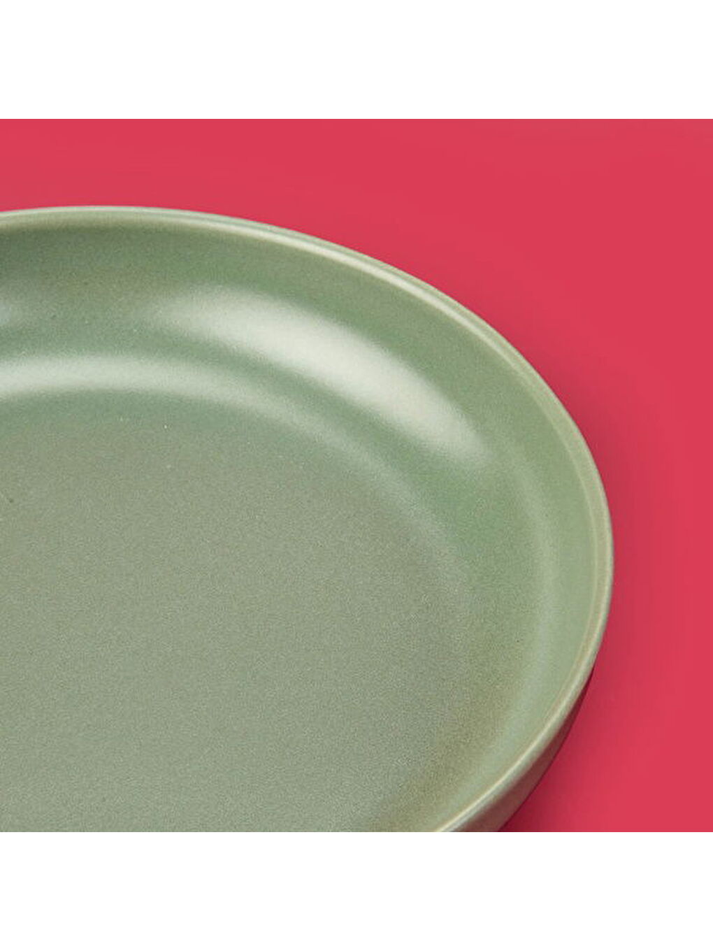 Kitchen Nordic Çukur Yemek Tabağı - Yeşil - 22 cm-3