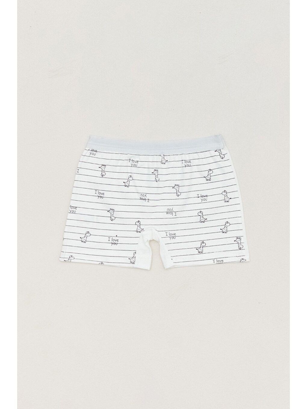 Karışık Baskılı Kız Çocuk 6 Lı Boxer-3