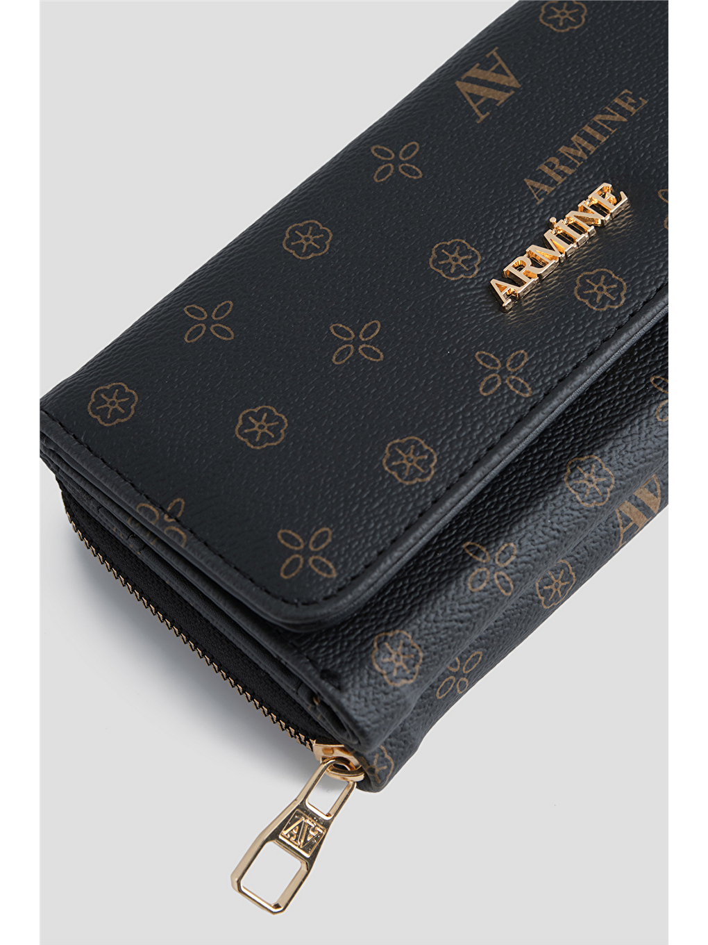 Siyah Baskılı Cüzdan 25Yd7013 Siyah-3