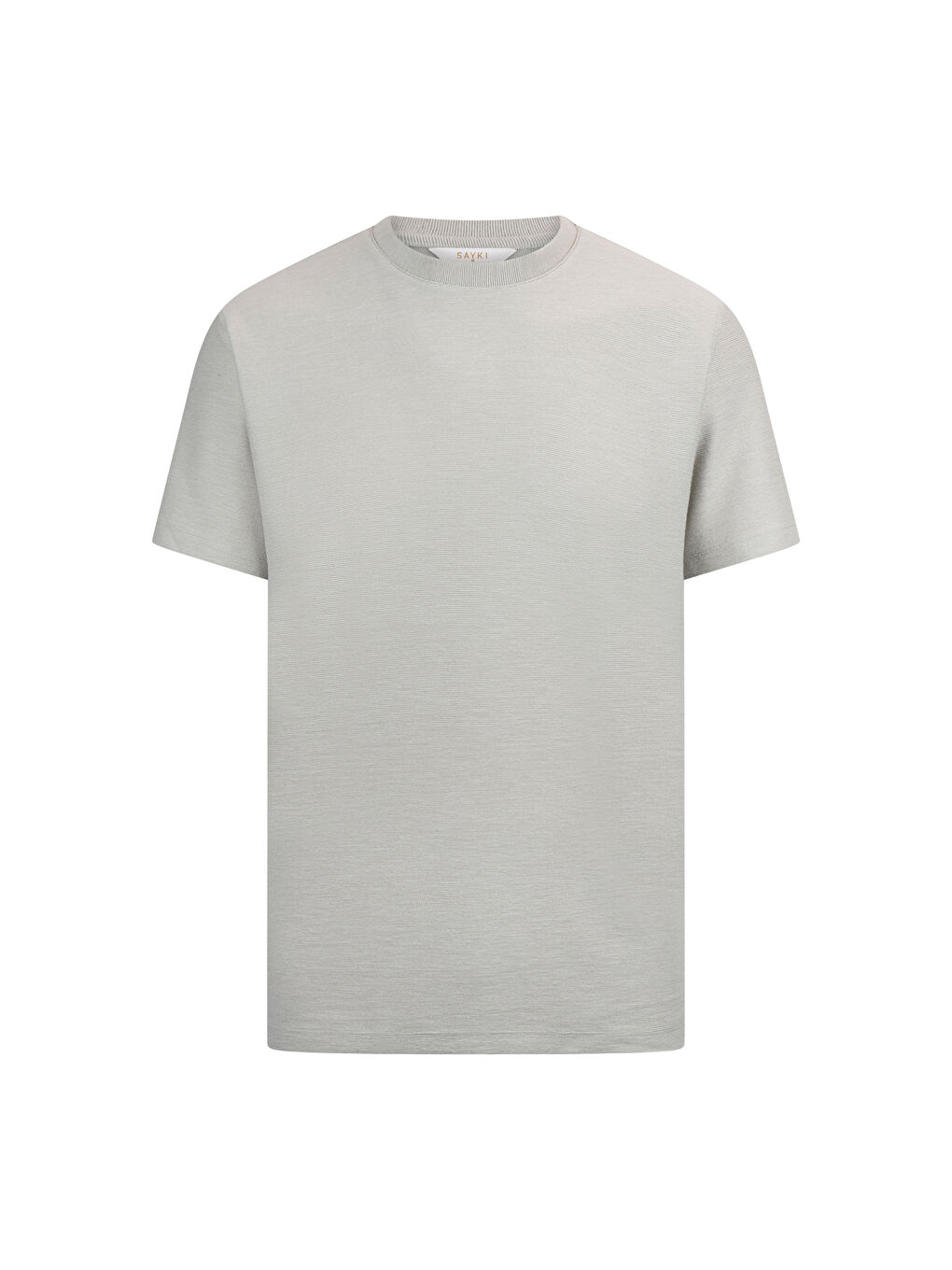 Haki Regular Fit Bisiklet Yaka Basic Tişört