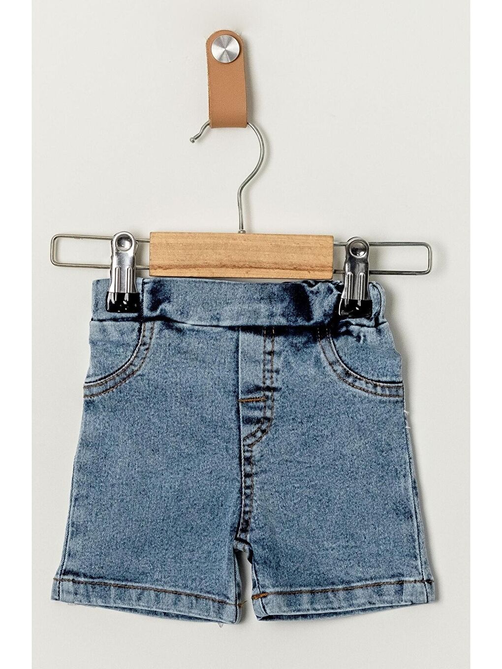 Sarı Tarz Lakos Palmiye Desenli Belden Ayarlanabilir Kısa Kollu Şortlu 2'li Takım Çocuk ve Bebek Giy-6