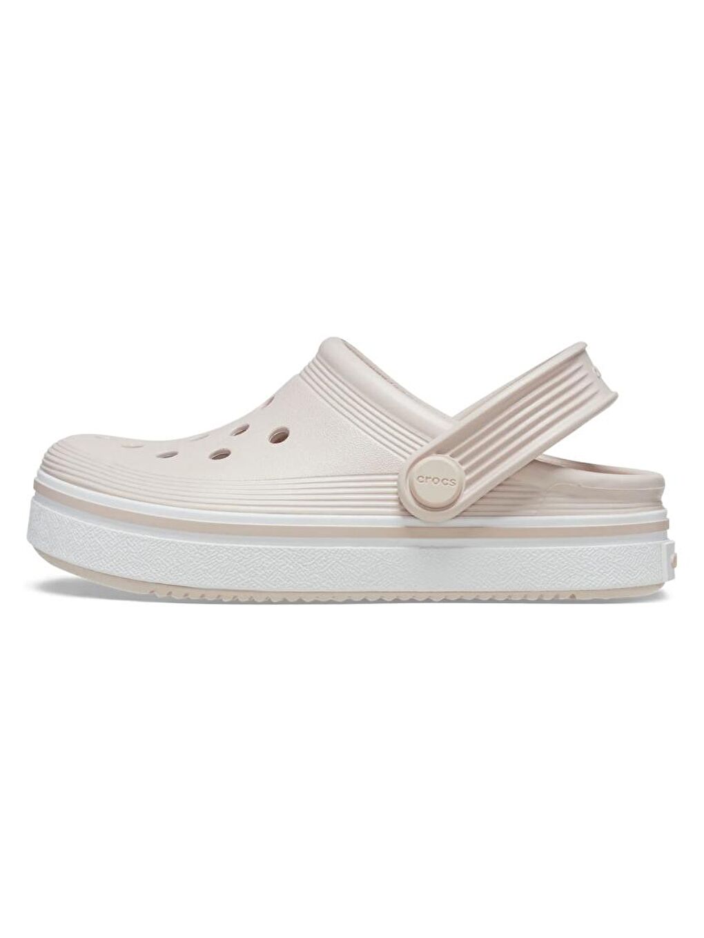 Crocs Ekru Off Court Clog K Ekru Çocuk Spor Terlik 208477-6UR - 2