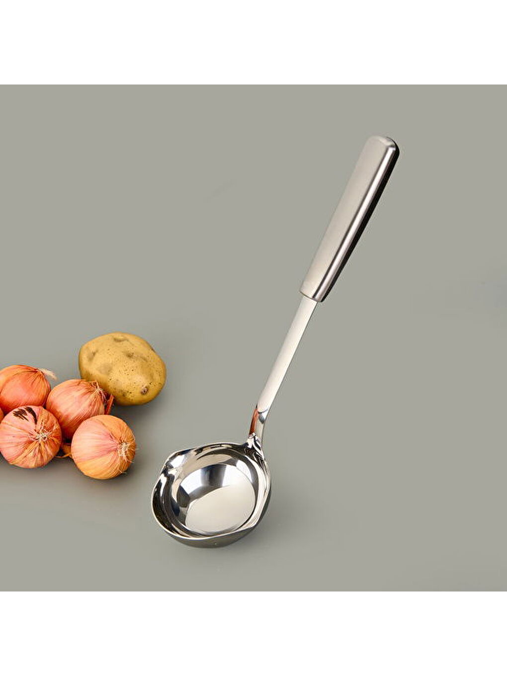 Steel Kepçe - Gri-2