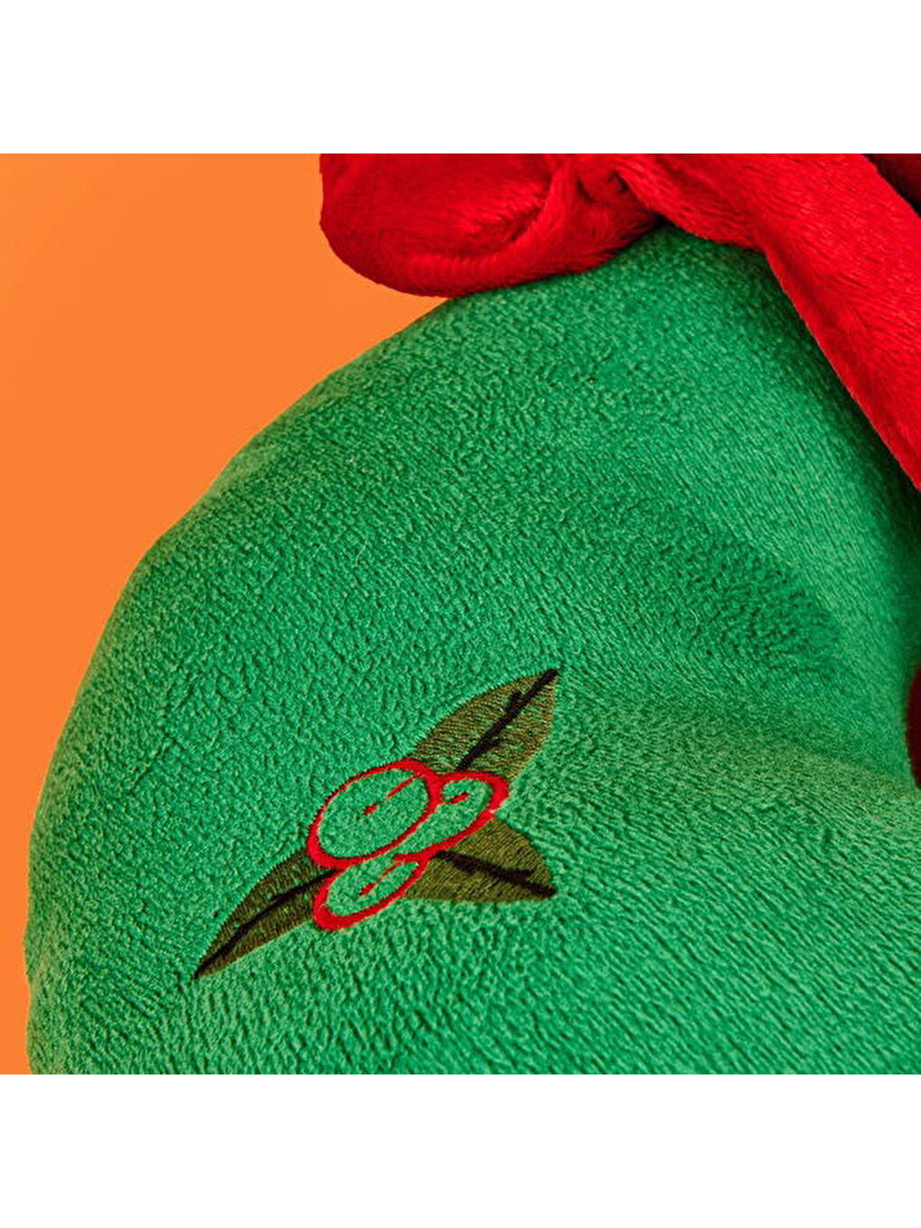 Soft Sevimli Donut Figürlü Yastık - Yeşil - 34x32 cm-4