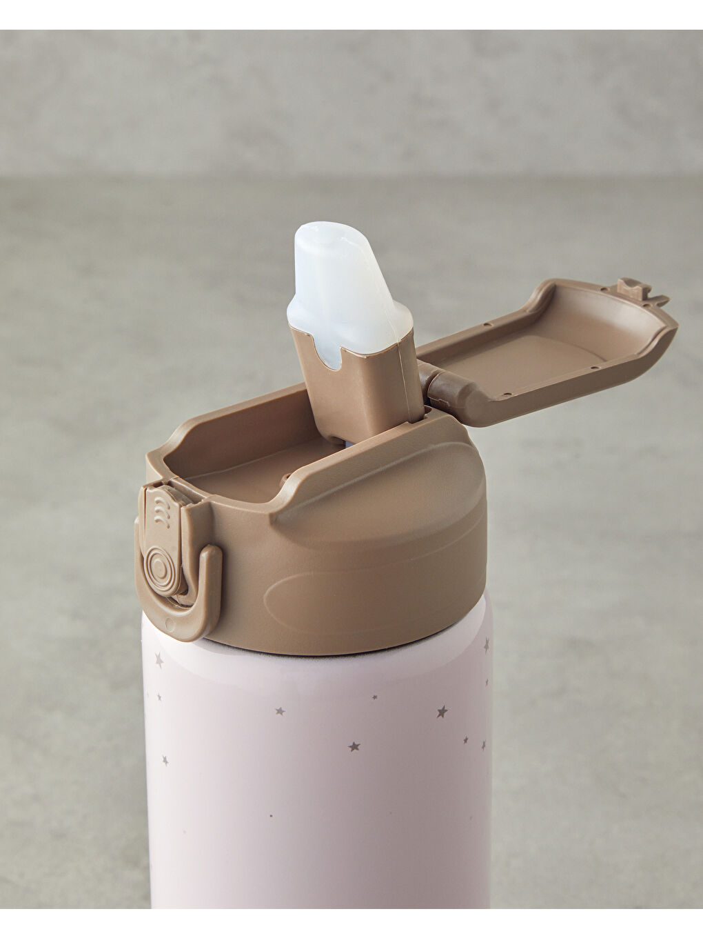 Good Mood Kids Stars Çelik Termos Bardak 600 ml Kahverengi-2