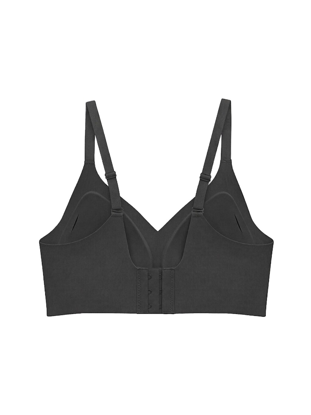 Seamless Bra - Alure | Siyah Lazer Kesim Balensiz Perfore Detaylı Dikişsiz Kadın Sütyen-1