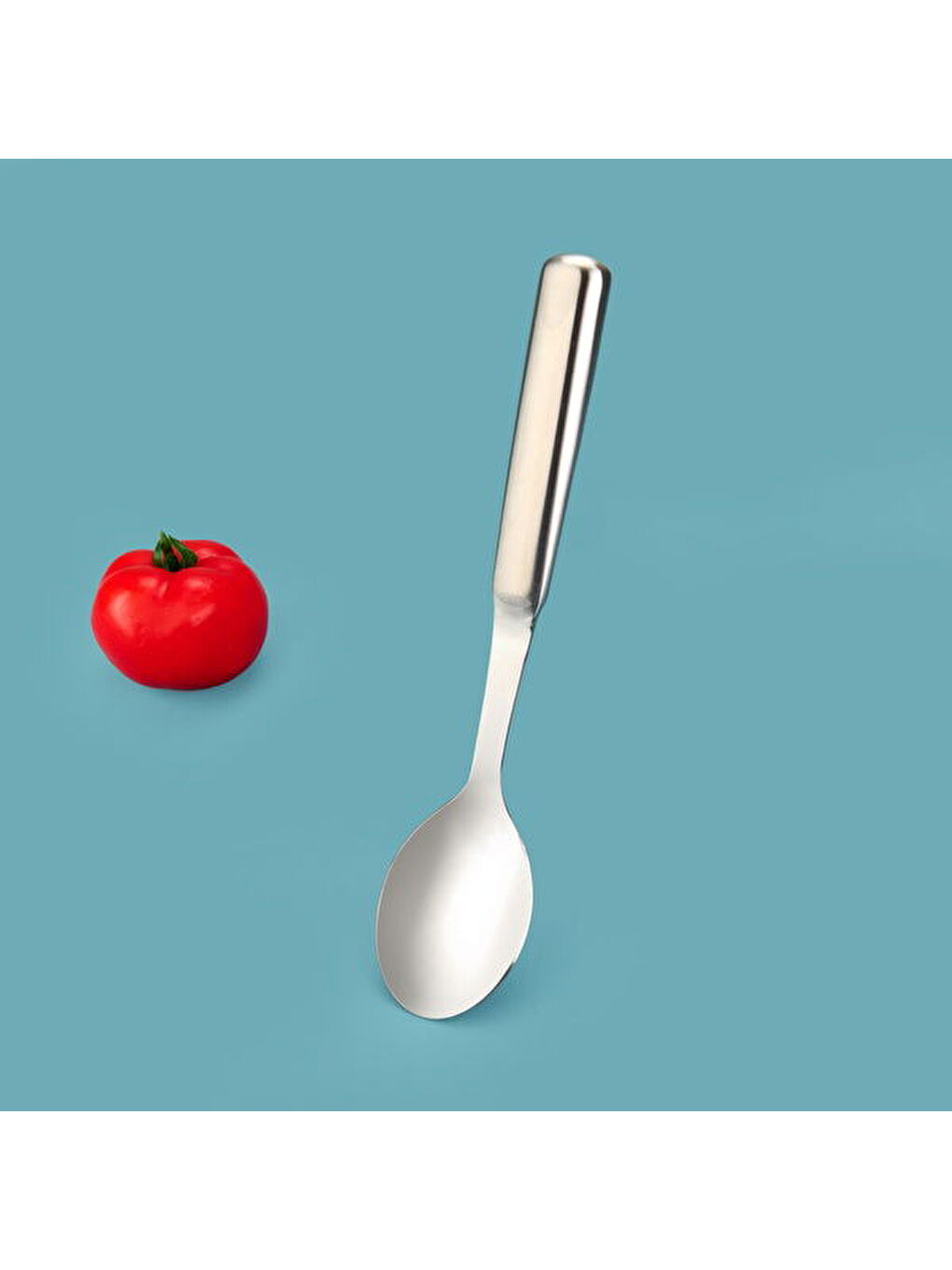 Steel Servis Kaşığı - Gri-1