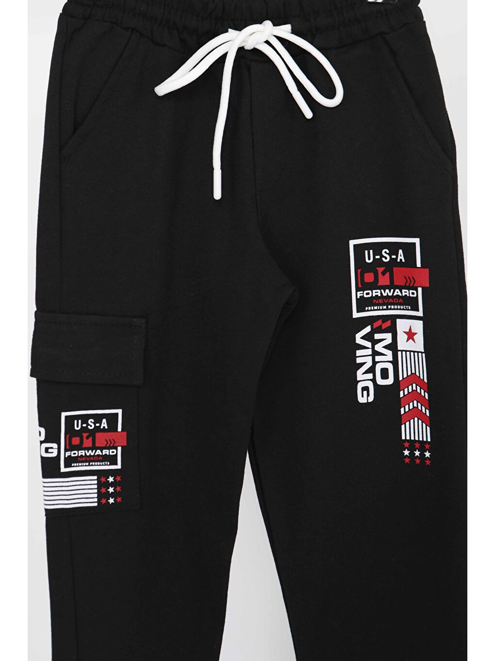 Erkek Çocuk Siyah Eşofman Altı - 27382-1