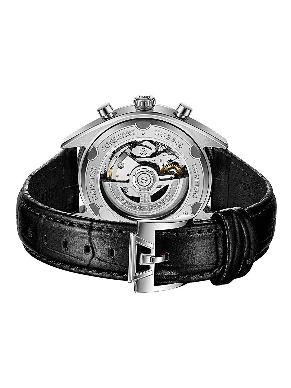Siyah UC8648 Erkek Kol Saati-3