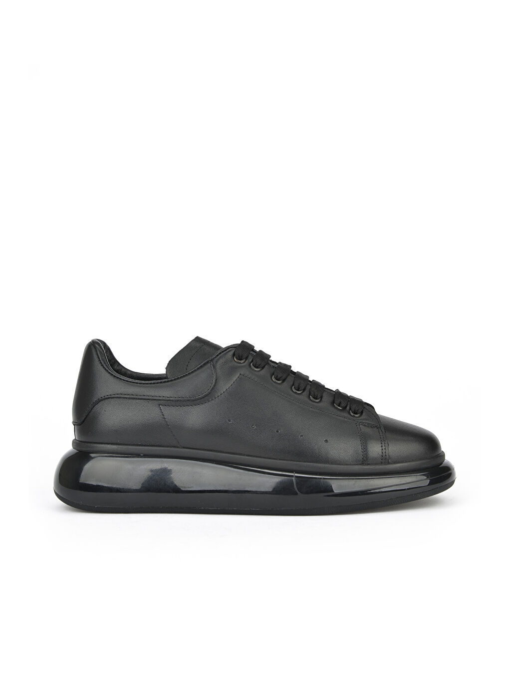 Ziya Ayakkabı Erkek Hakiki Deri Sneaker 143423Z120 Siyah