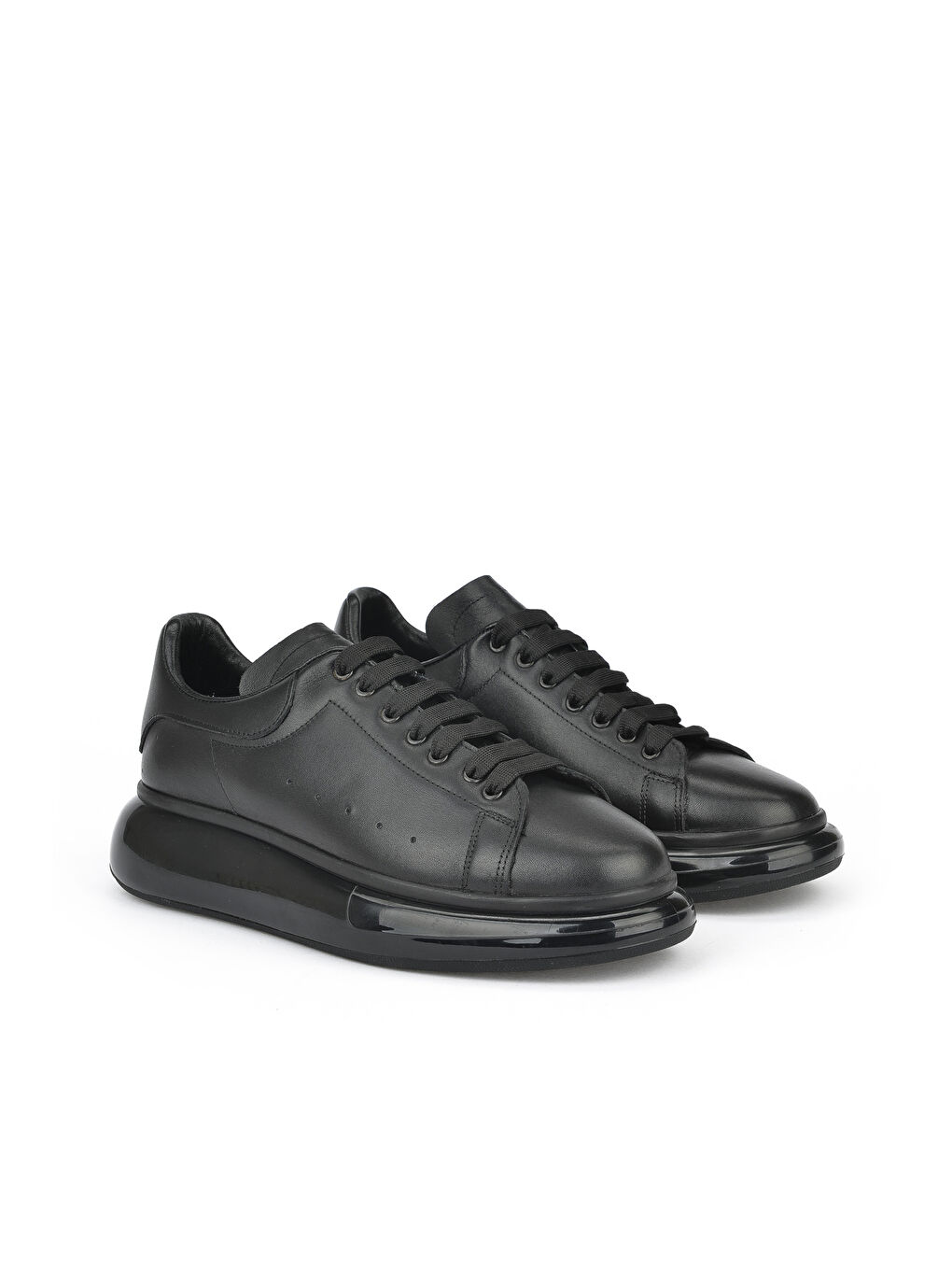 Ziya Ayakkabı Erkek Hakiki Deri Sneaker 143423Z120 Siyah - 1