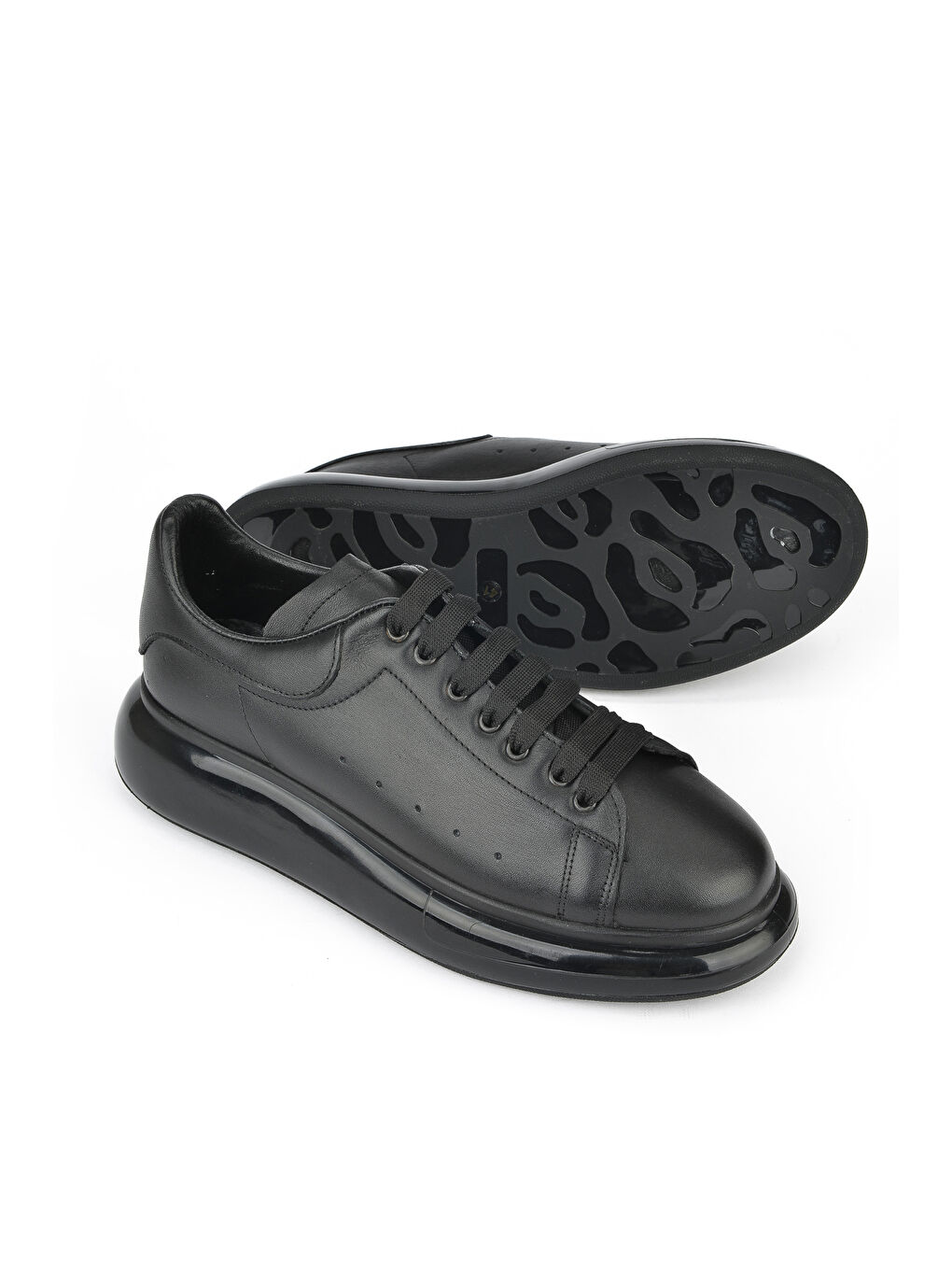 Ziya Ayakkabı Erkek Hakiki Deri Sneaker 143423Z120 Siyah - 3