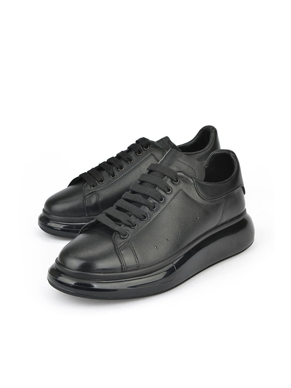 Ziya Ayakkabı Erkek Hakiki Deri Sneaker 143423Z120 Siyah - 4
