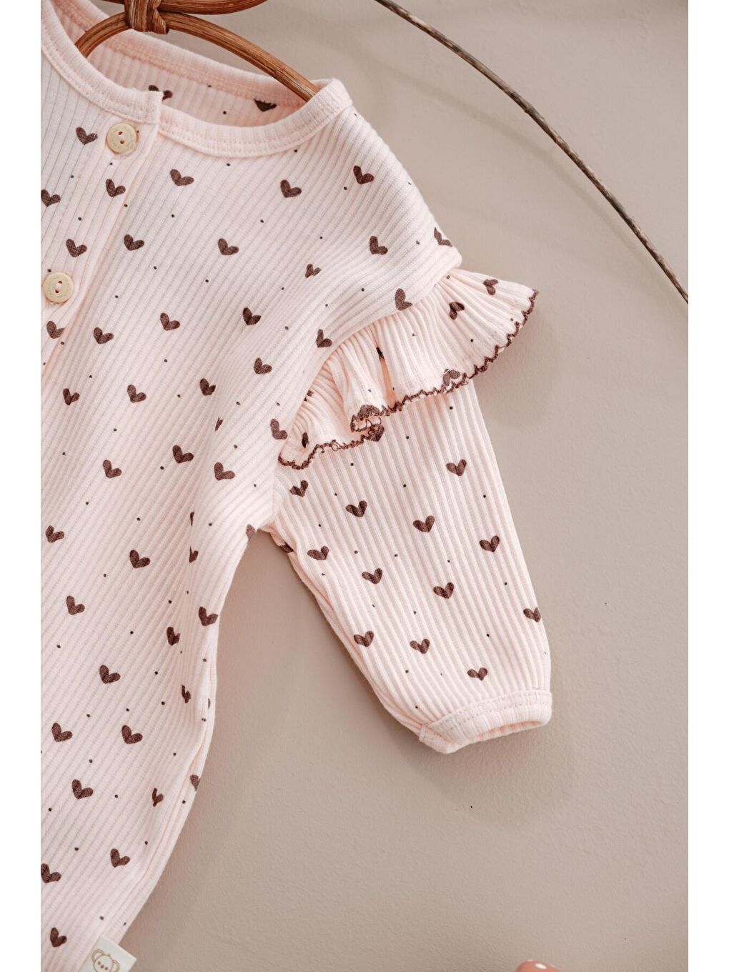 Pembe Kalp Fancy Girls Serisi Tulum-2