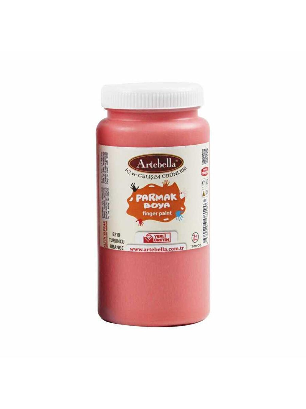 Artebella Parmak Boya Turuncu 500ml