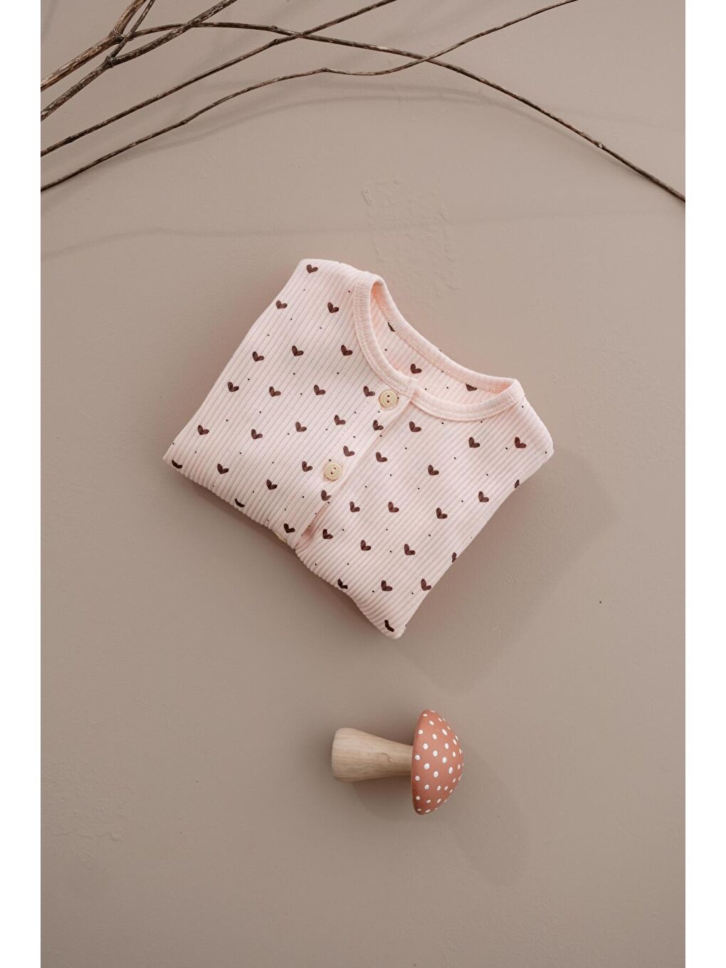 Pembe Kalp Fancy Girls Serisi Tulum-7