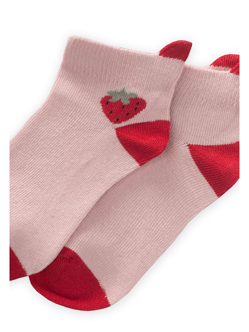 Pembe Kız Çocuk Soket Çorap-1