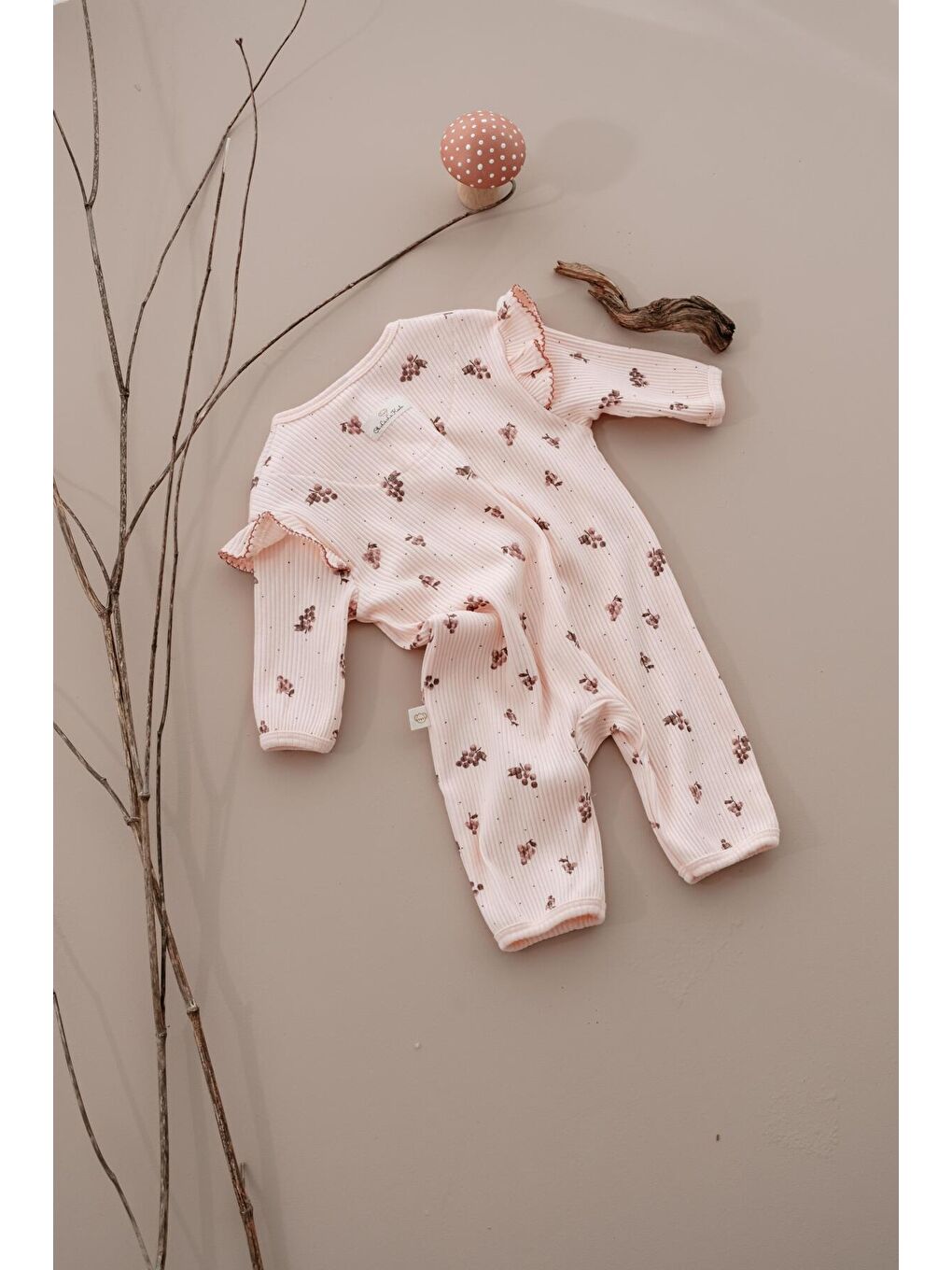 Pembe Üzüm Fancy Girls Serisi Tulum-4