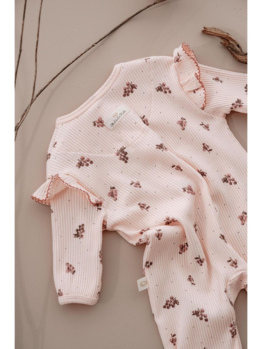 Pembe Üzüm Fancy Girls Serisi Tulum-5