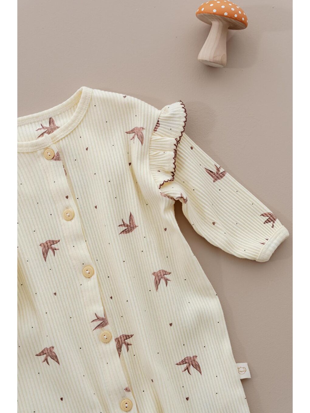 Ekru Kırlangıç Fancy Girls Serisi Tulum-7