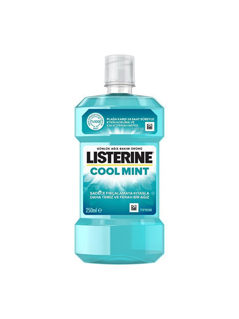 Listerine Renksiz Cool Mint Ağız Bakım Suyu 250 ml - 1