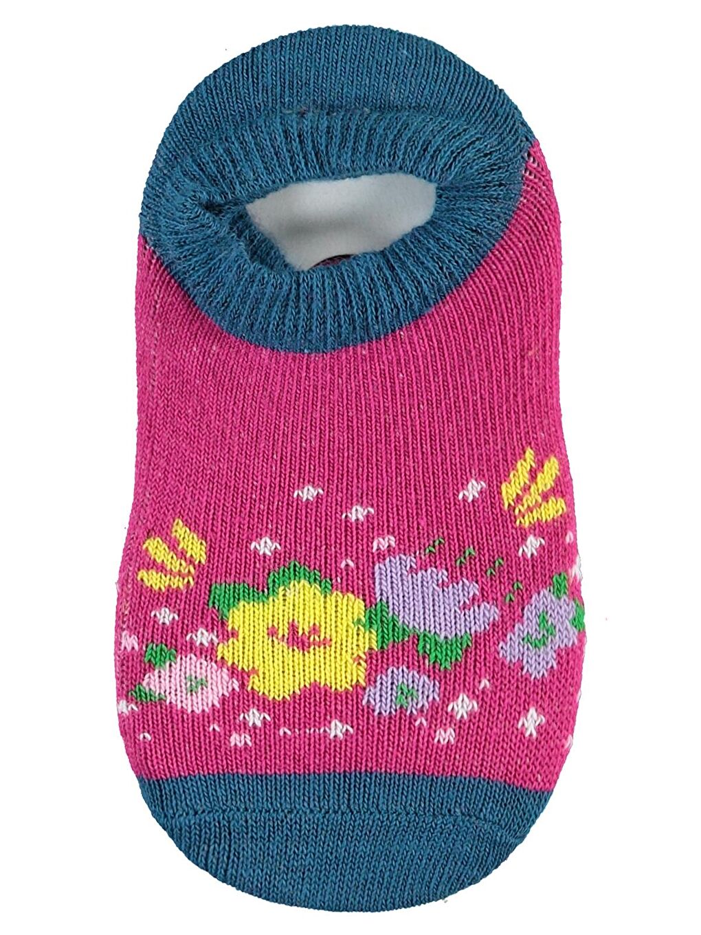 Kız Çocuk 3'lü Babet Çorap 2-12 Yaş Petrol Yeşili-4