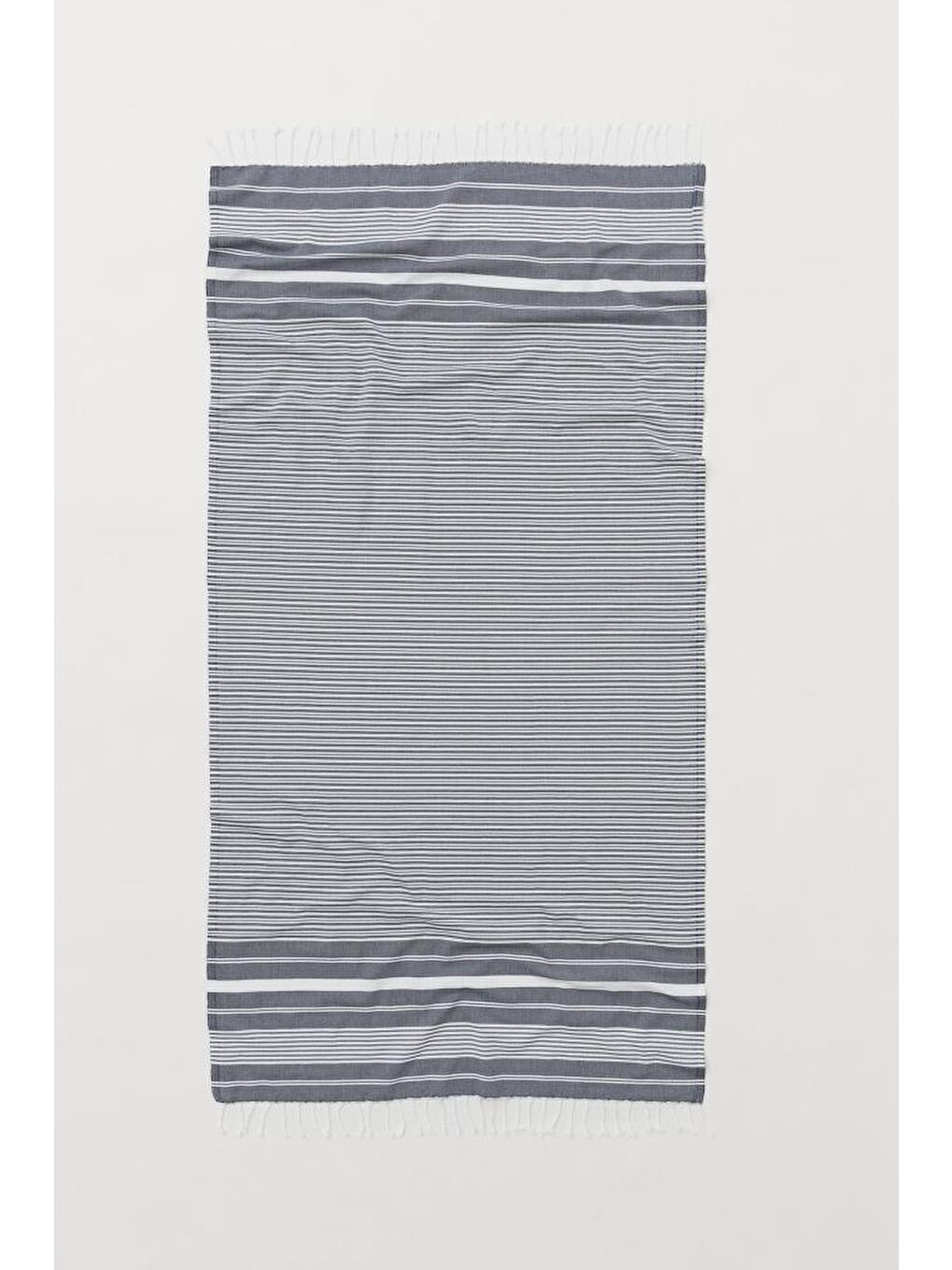 Siyah Katya Peştemal %100 Pamuk Banyo Havlusu-1