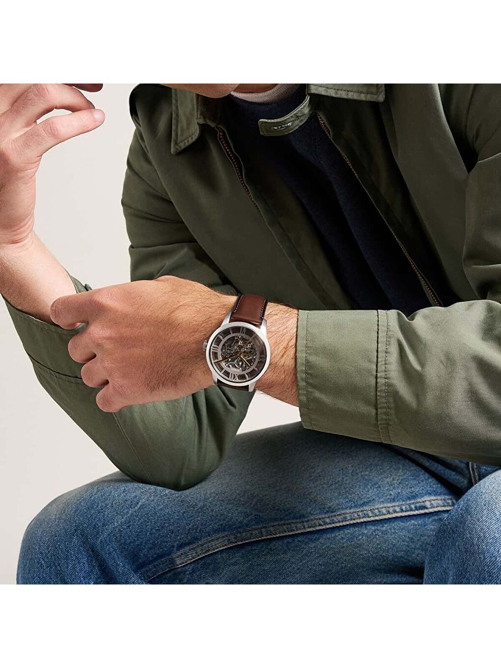 Kahverengi FME3270 Erkek Kol Saati-5