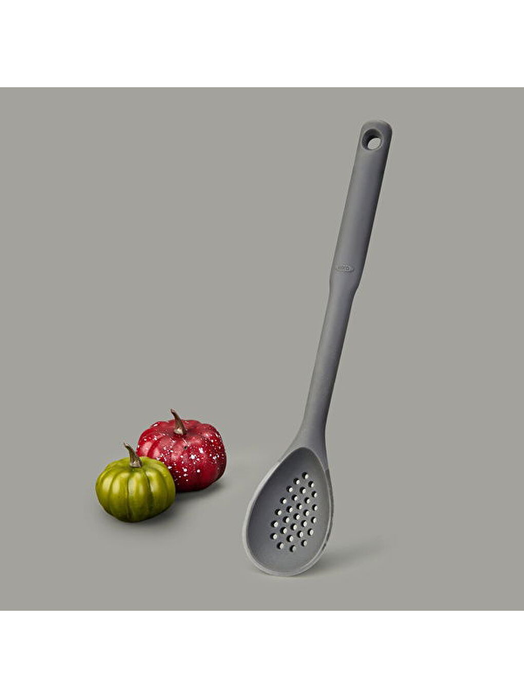 Gg Delikli Silikon Kaşık - Siyah-3