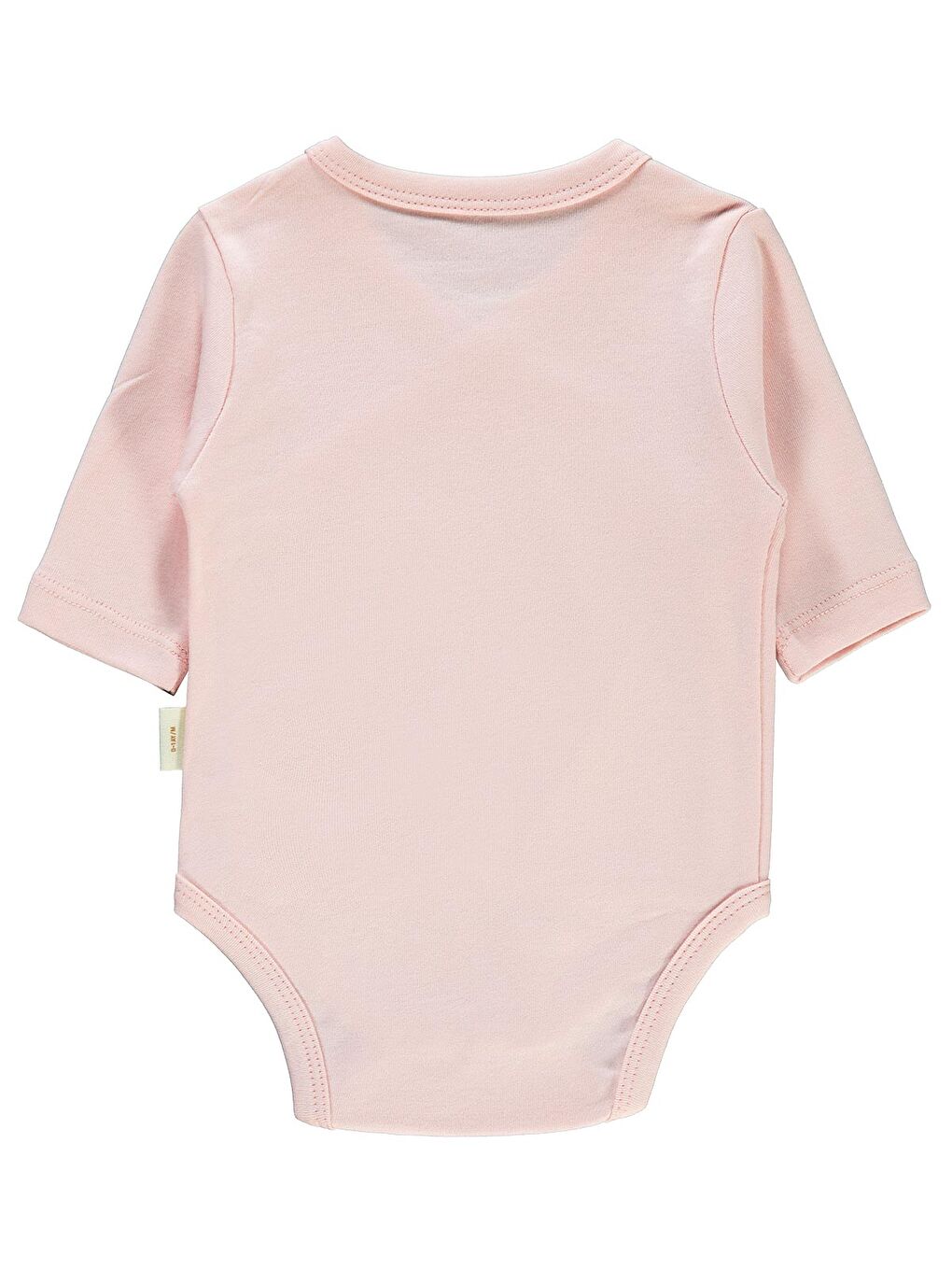 Civil Baby Bebek Organik Çıtçıtlı Badi 0-6 Ay Pembe - 1