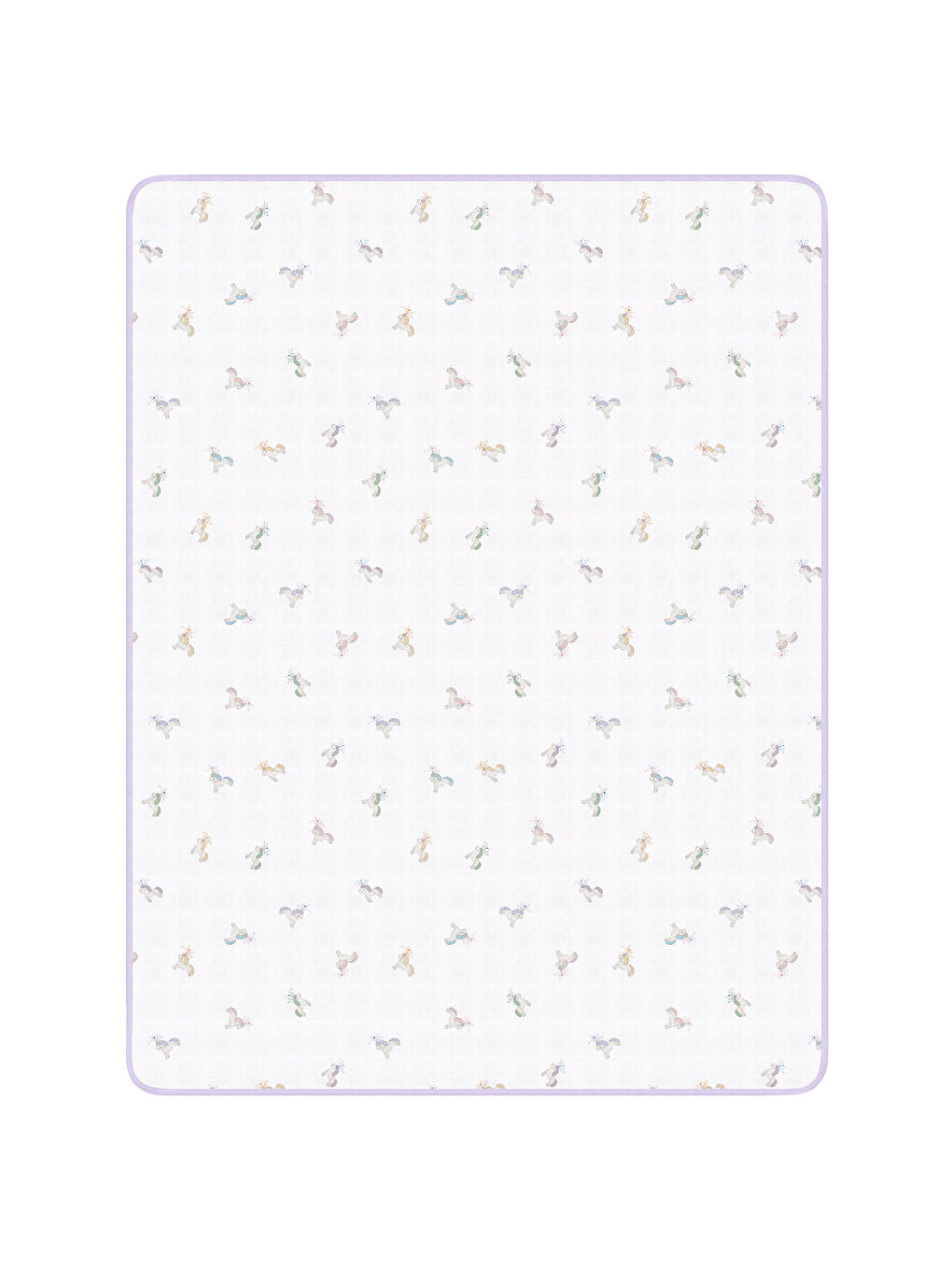 Beyaz Double Face Müslin Battaniye- ASTRA-1