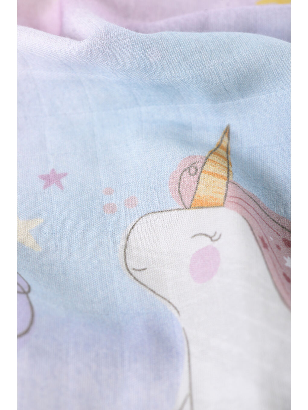 Beyaz Double Face Müslin Battaniye- ASTRA-5