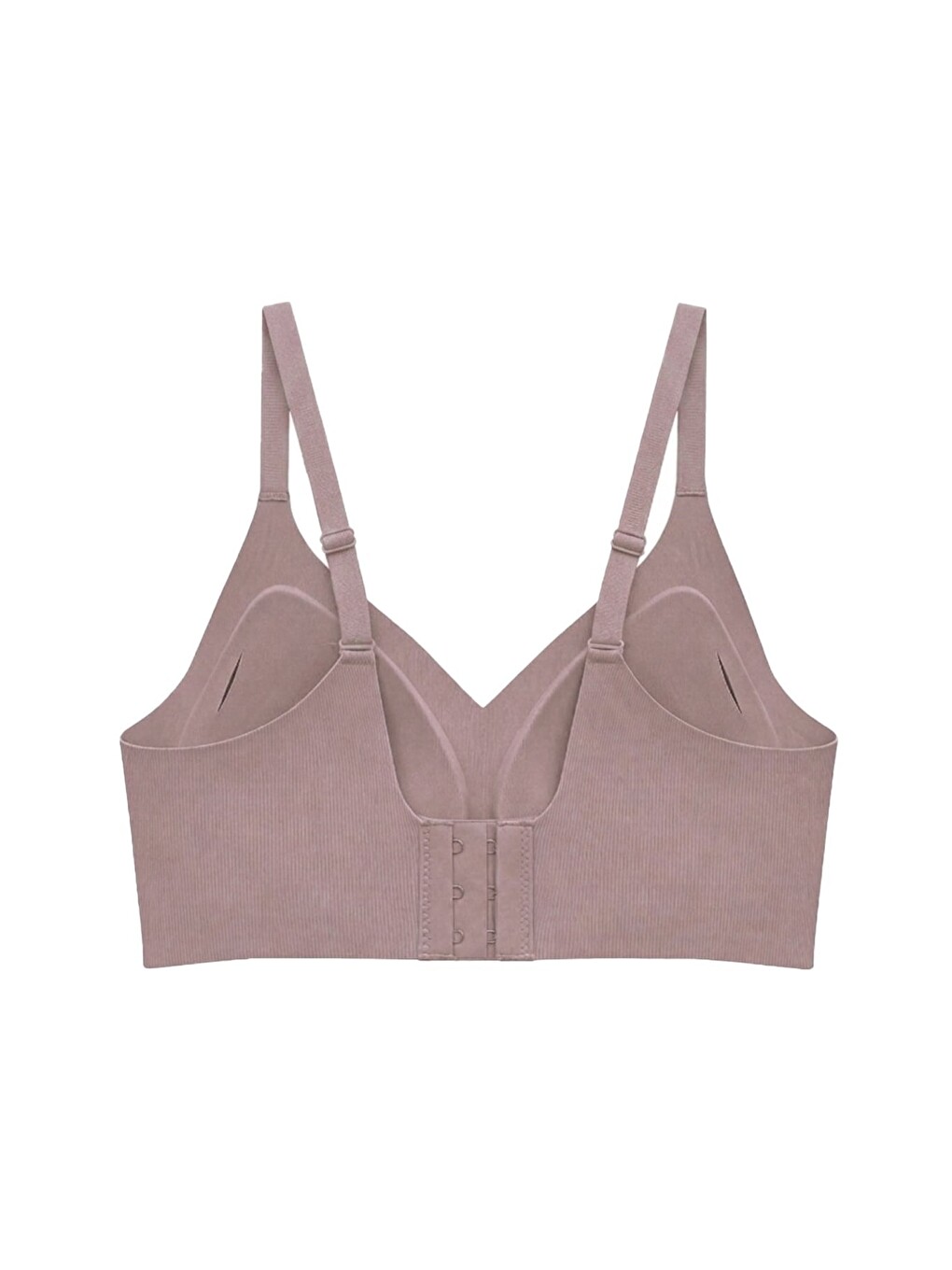 Seamless Bra - Alure | Kahverengi Lazer Kesim Balensiz Perfore Detaylı Dikişsiz Kadın Sütyen-1