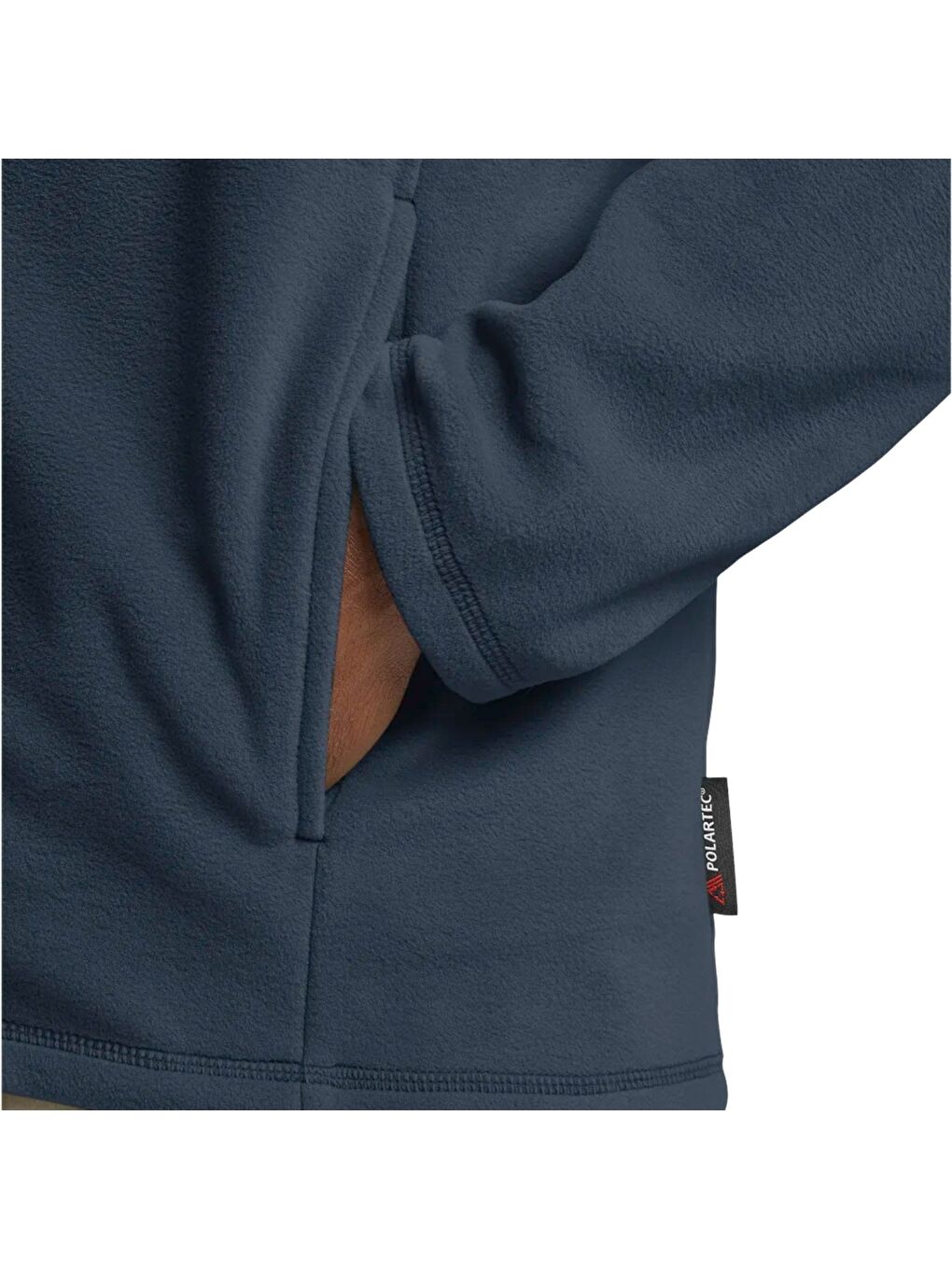 Karışık Taunus Fz Erkek Polar Fermuarlı Sweatshirt-2