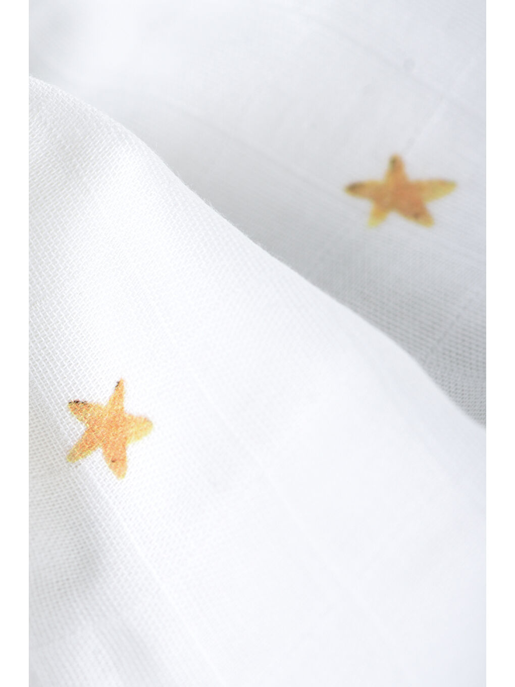 Beyaz Double Face Müslin Batteniye- Happy Tony-6