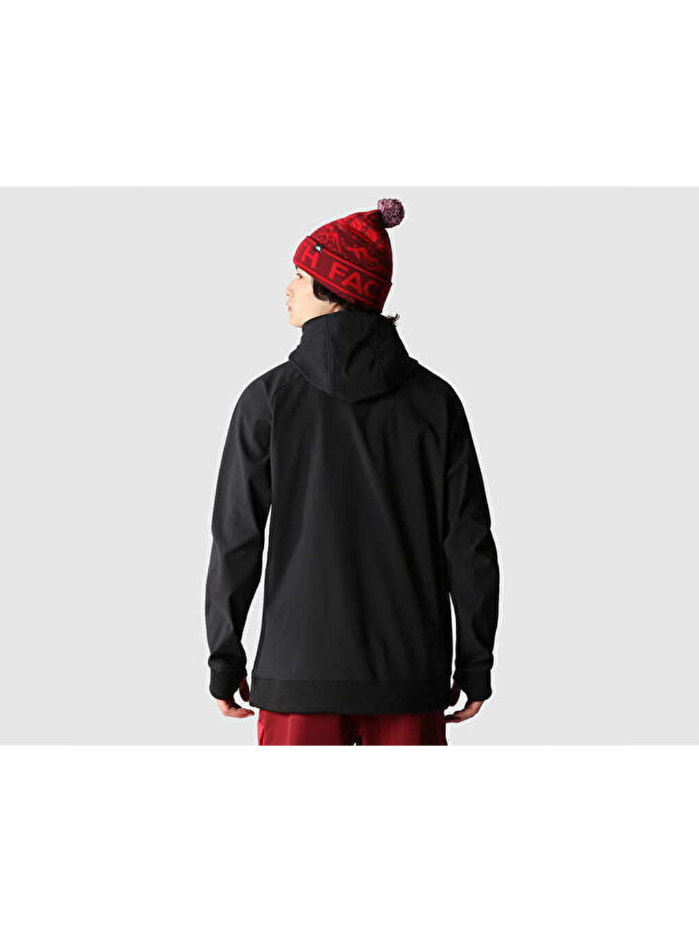 M Tekno Logo Hoodie Erkek Outdoor Sweatshirts Nf0a3m4eky41 Siyah-6
