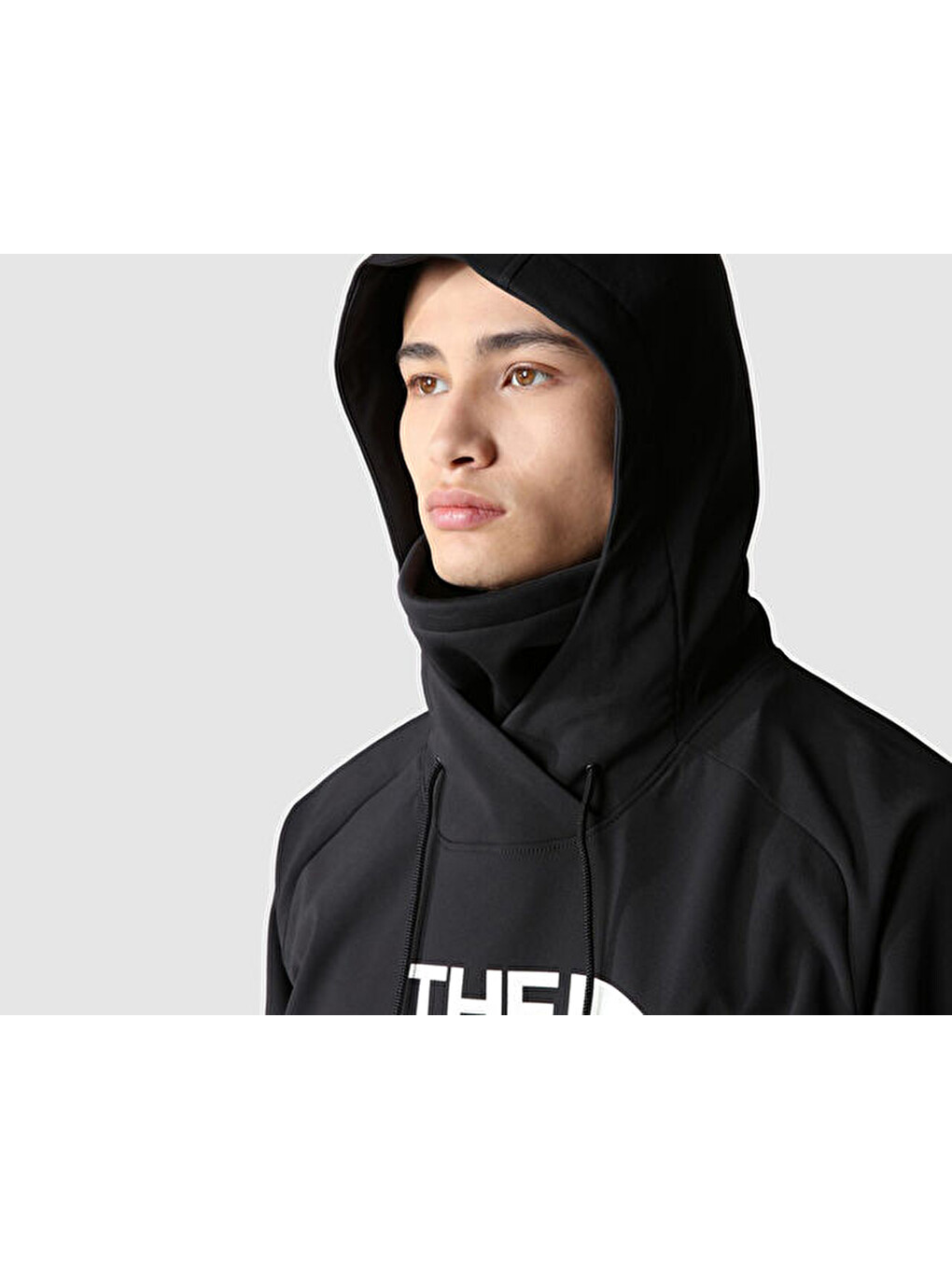 M Tekno Logo Hoodie Erkek Outdoor Sweatshirts Nf0a3m4eky41 Siyah-8