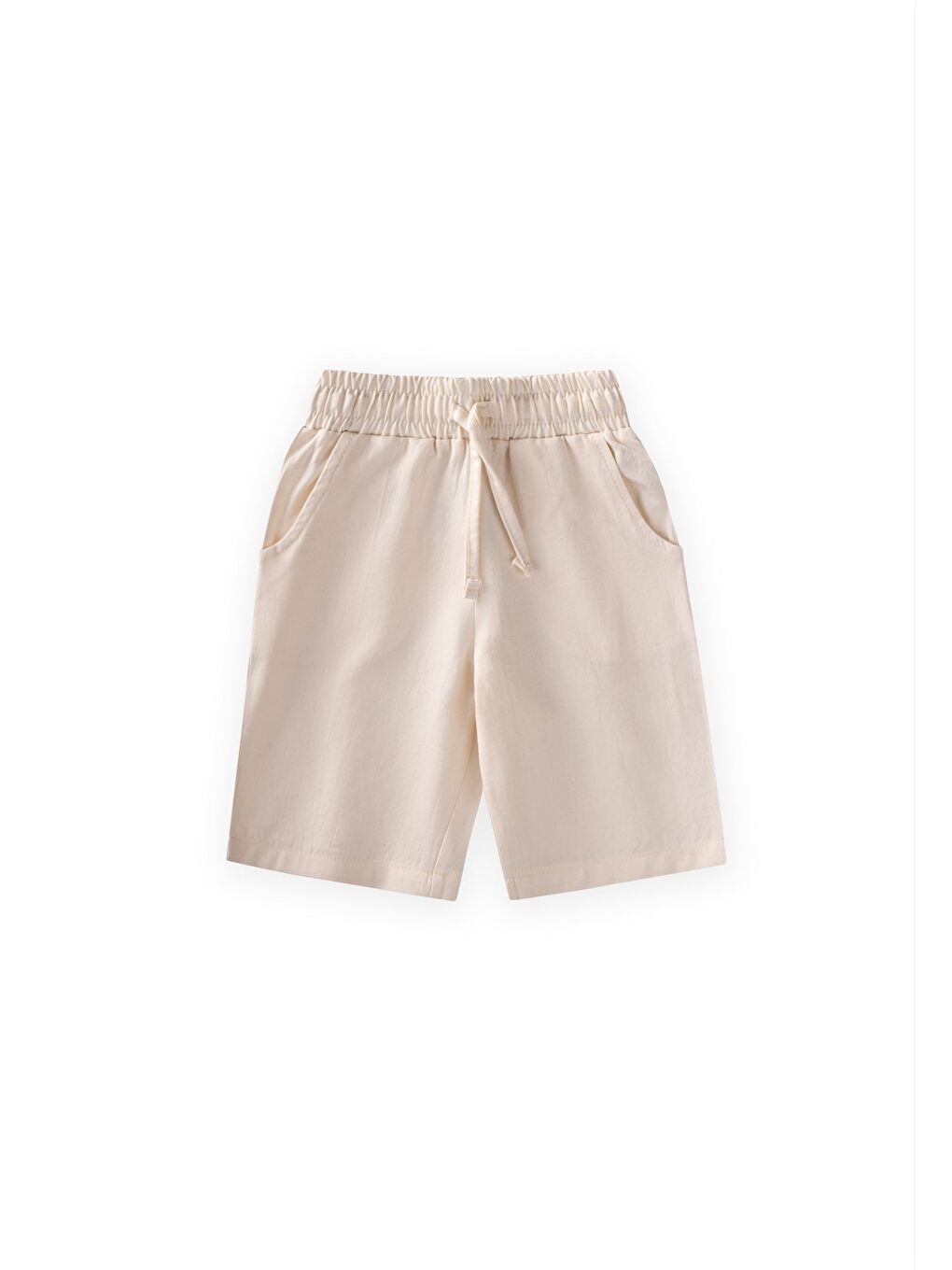 Ekru Flanel Kapri 1-8 Yaş Naturel