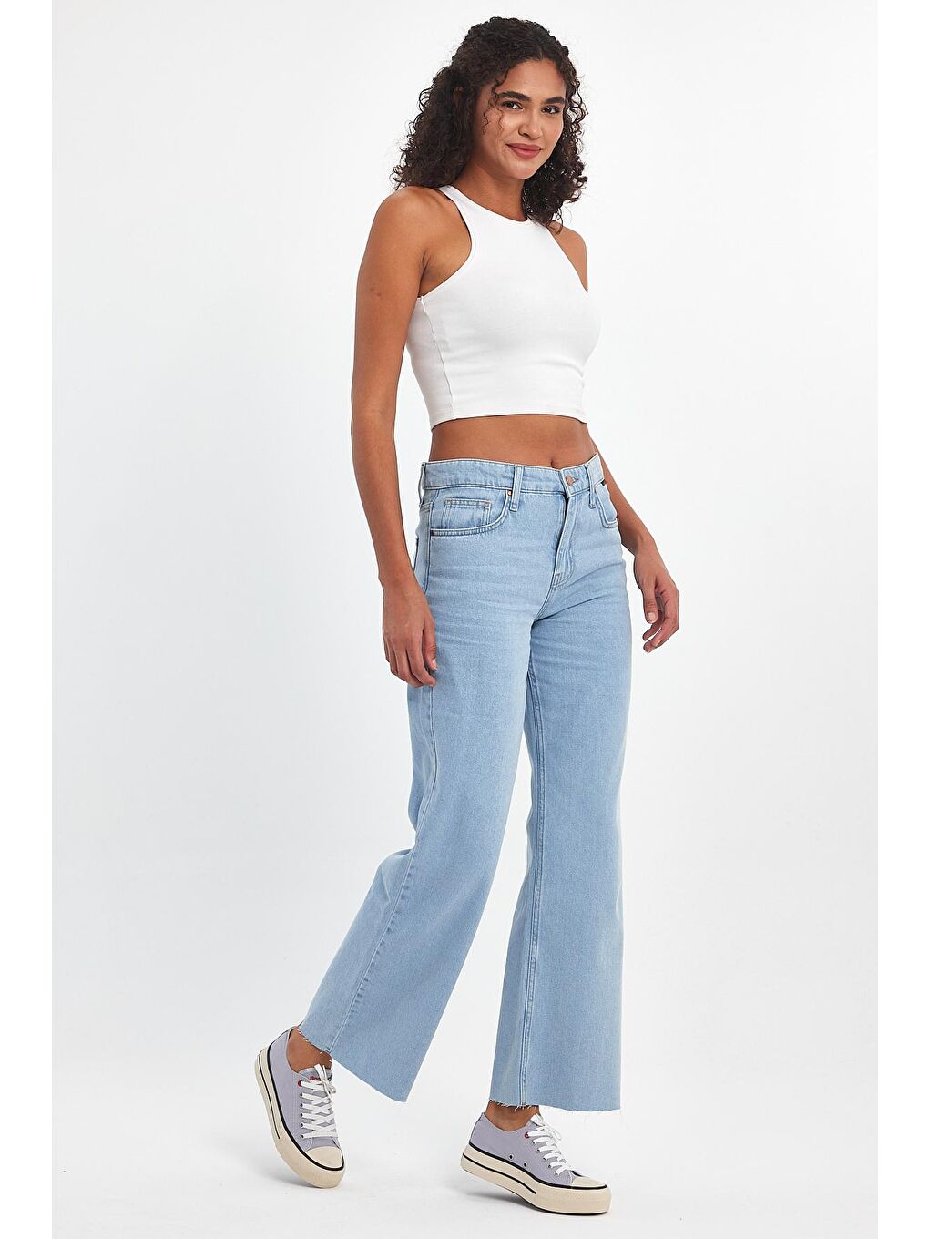 Lila Kadın Sneaker Spor Ayakkabı 0501-2