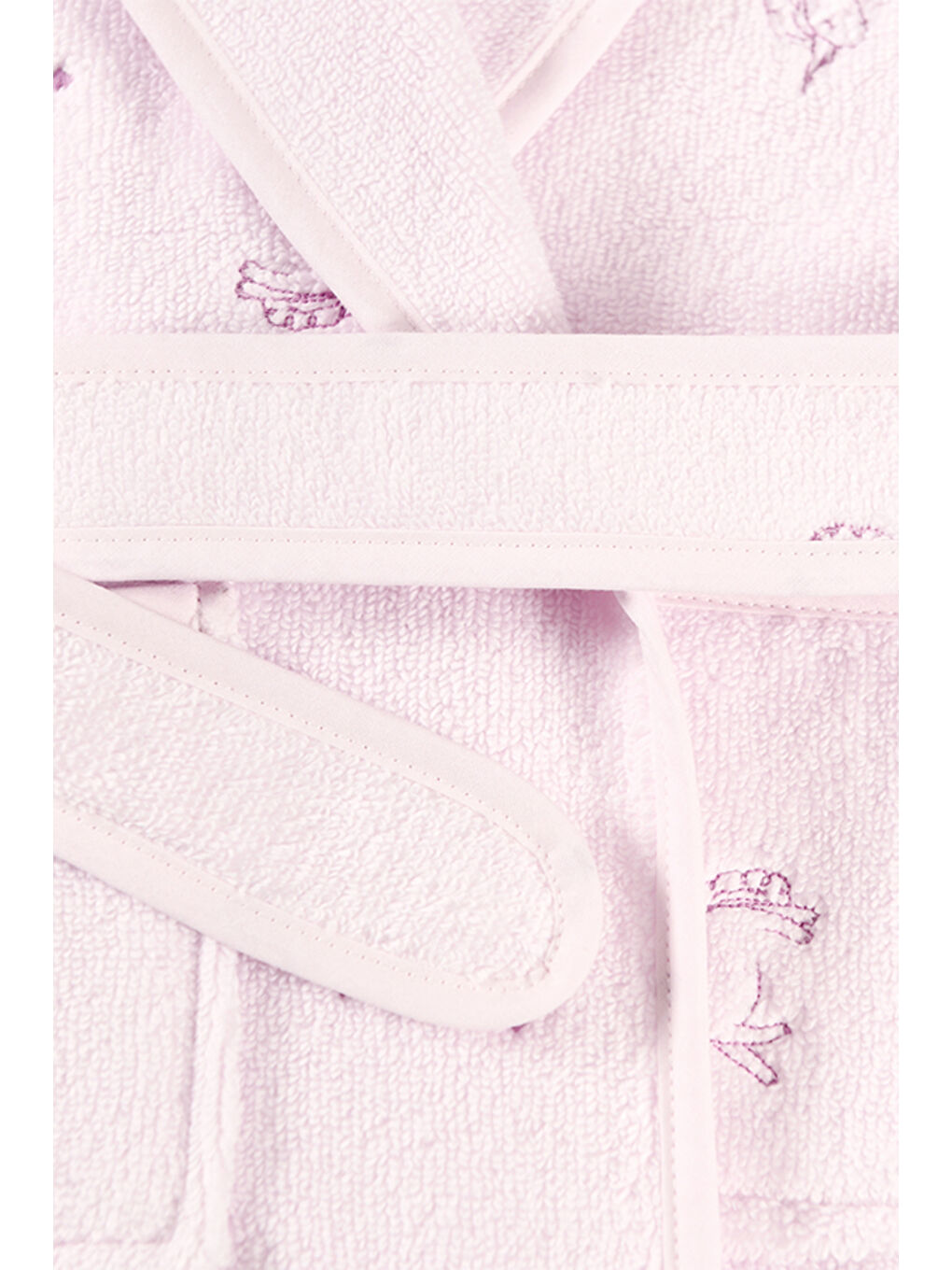 Pembe Astra 4-5 Yaş Bornoz-1