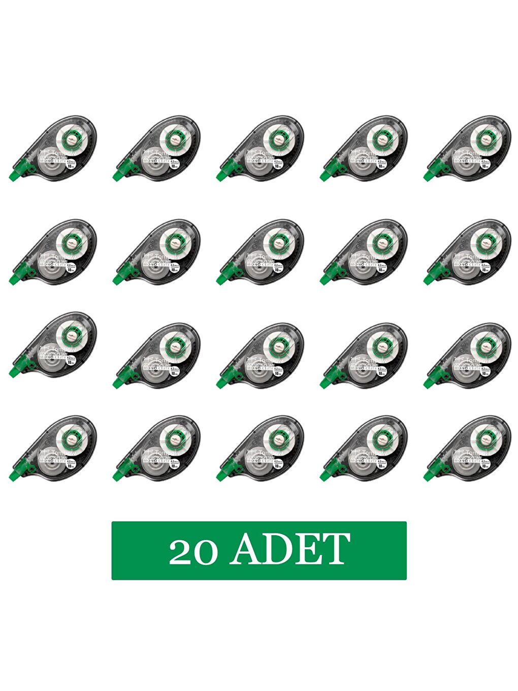 Mono YT4 4.2mmx10m Şerit Silici Daksil 20 Adet