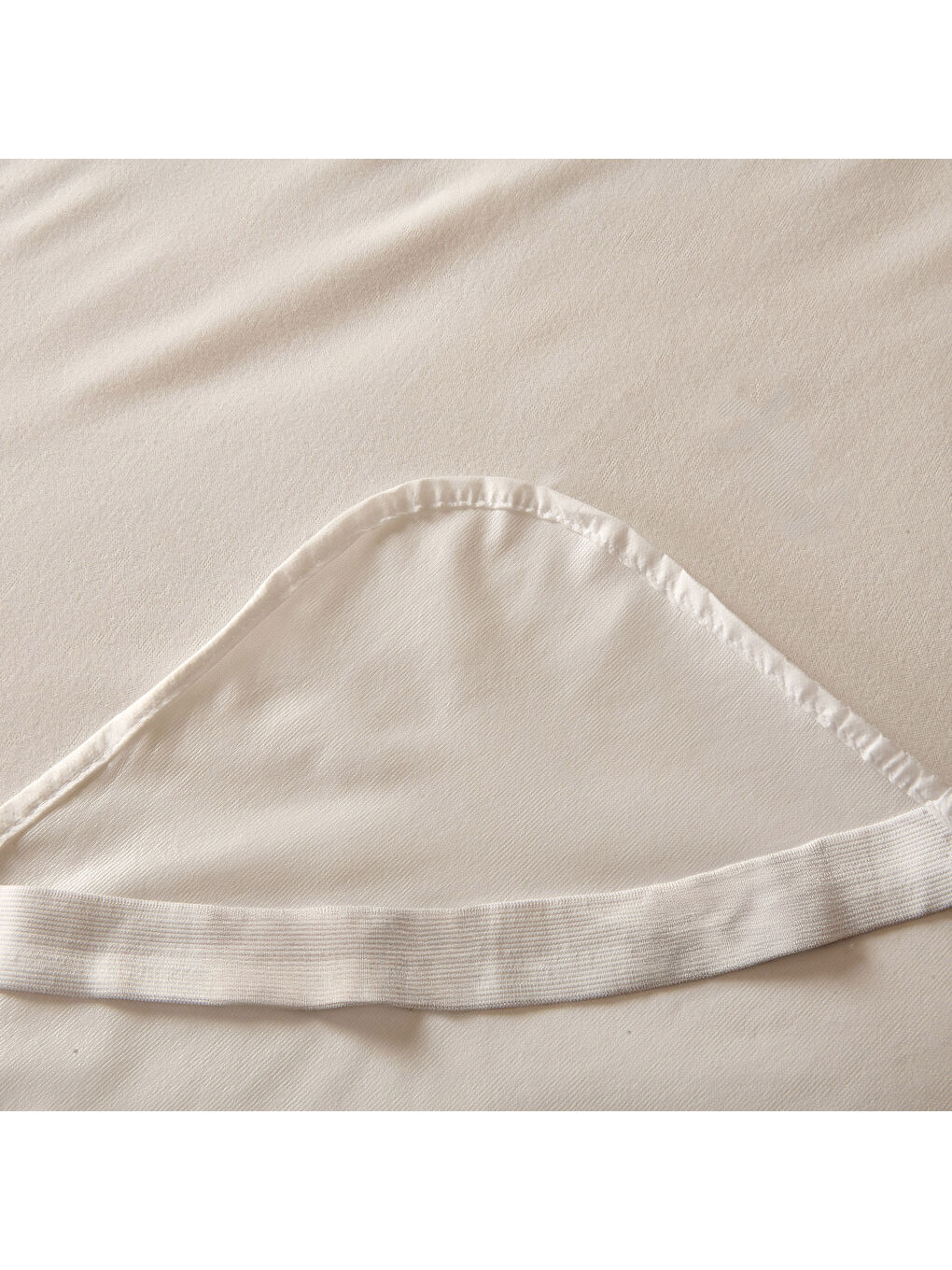 Soft Sane Tek Kişilik Sıvı Geçirmez Lastikli Alez - Beyaz - 100x200 cm-3