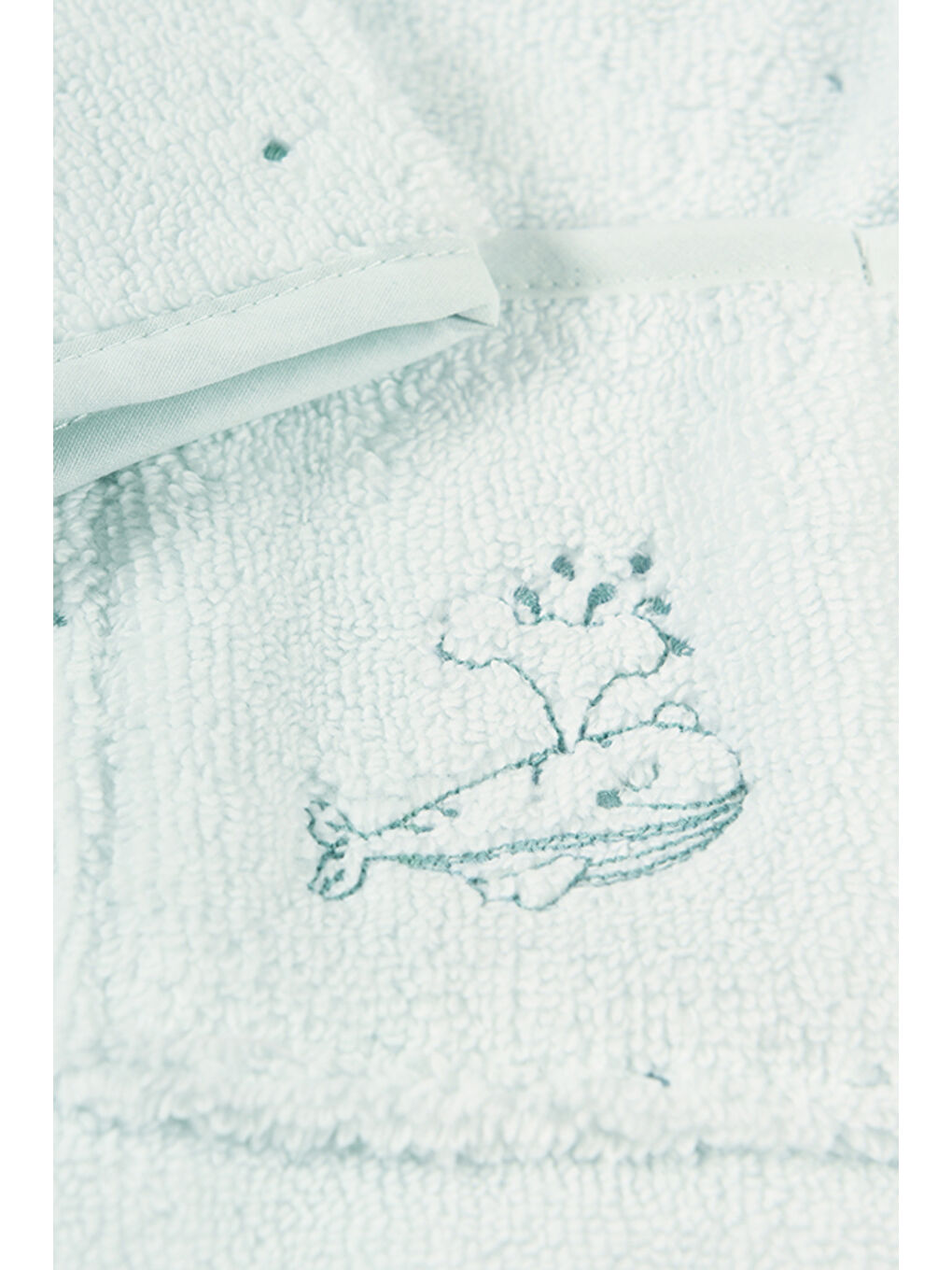 Mavi Boubou 4-5 Yaş Bornoz-3