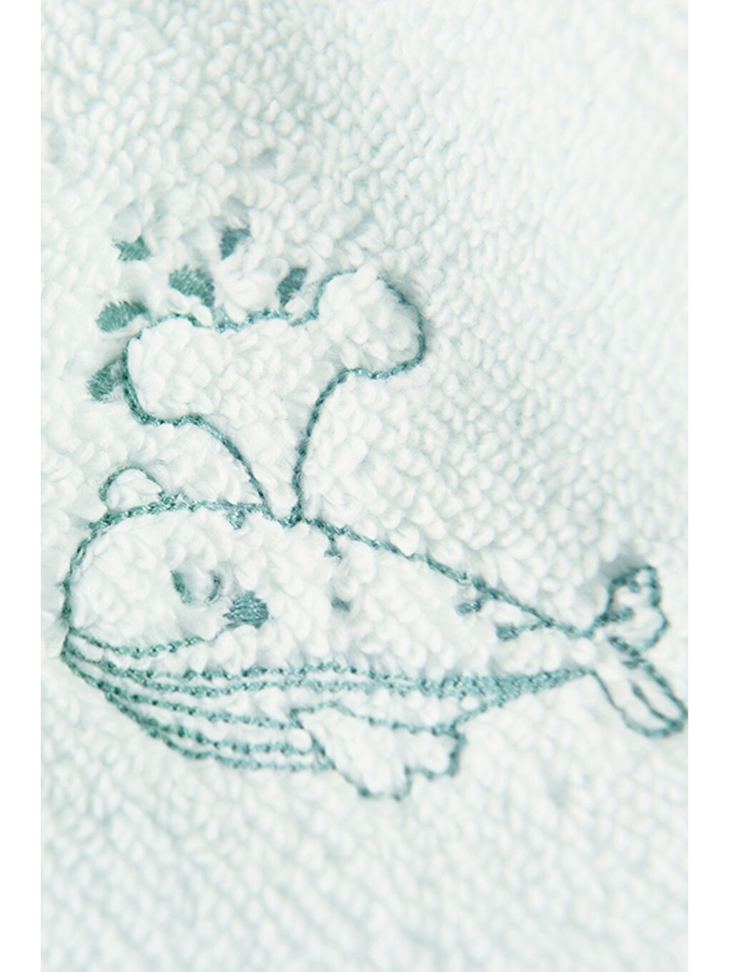 Mavi Boubou 4-5 Yaş Bornoz-4